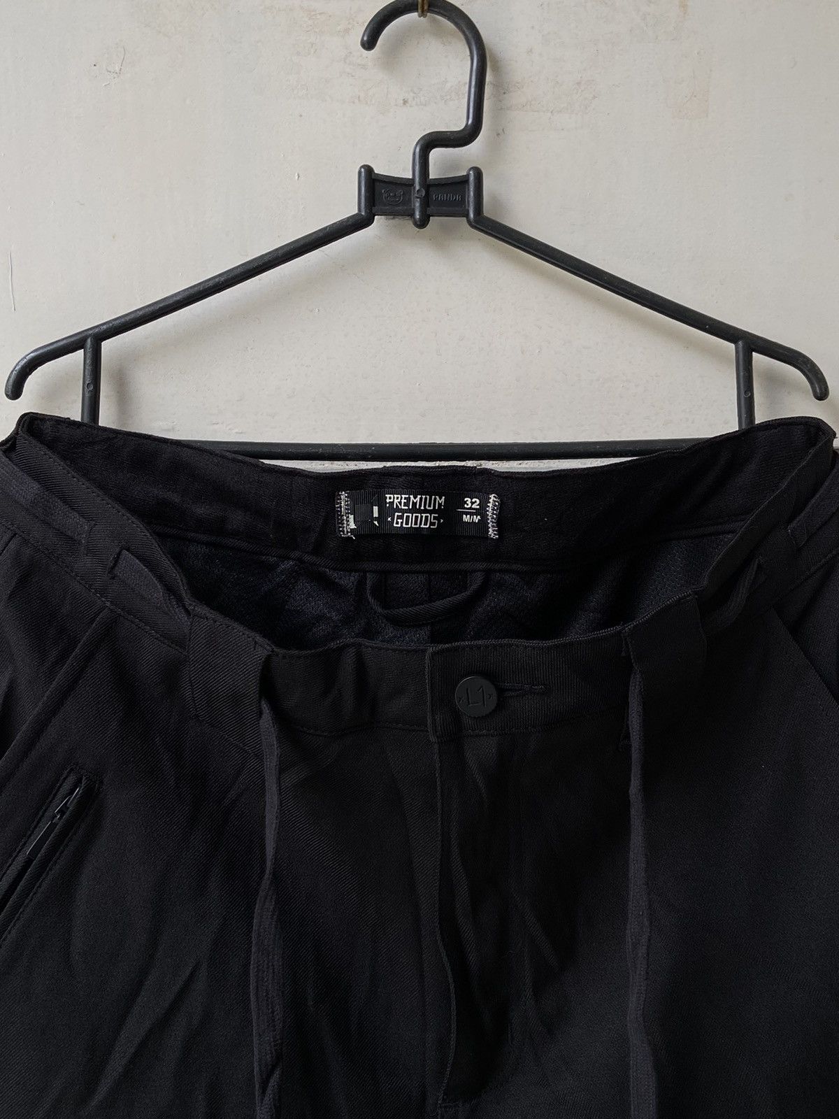 Seditionaries × Tornado Mart L1 GOODS PREMIUM Black Long Pants Size US 33 - 12 Thumbnail