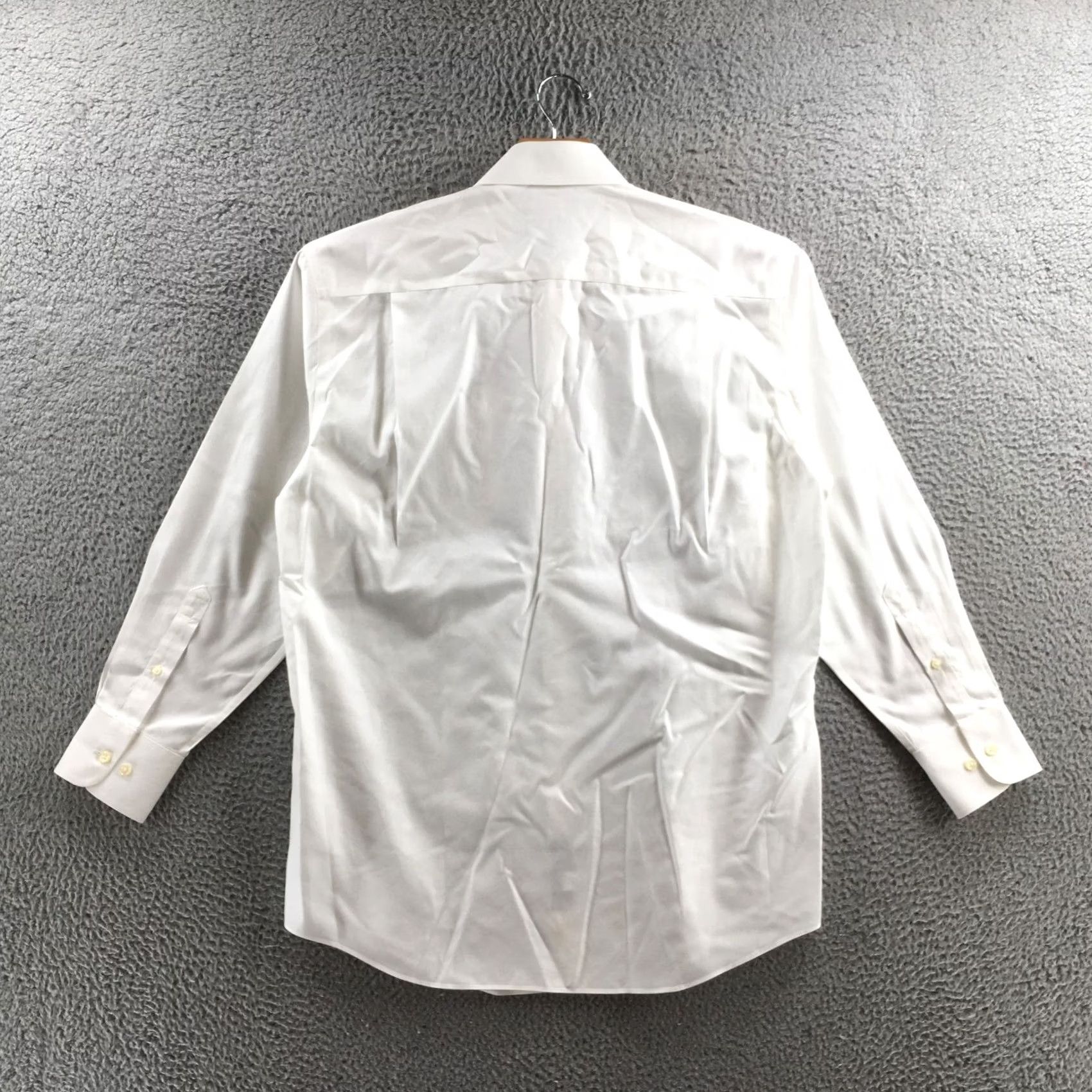 Nautica Nautica Shirt Mens 15.5 32/33 White Cotton Premium Non Iron Longsleeve Button Up Size US XS / EU 42 / 0 - 2 Thumbnail