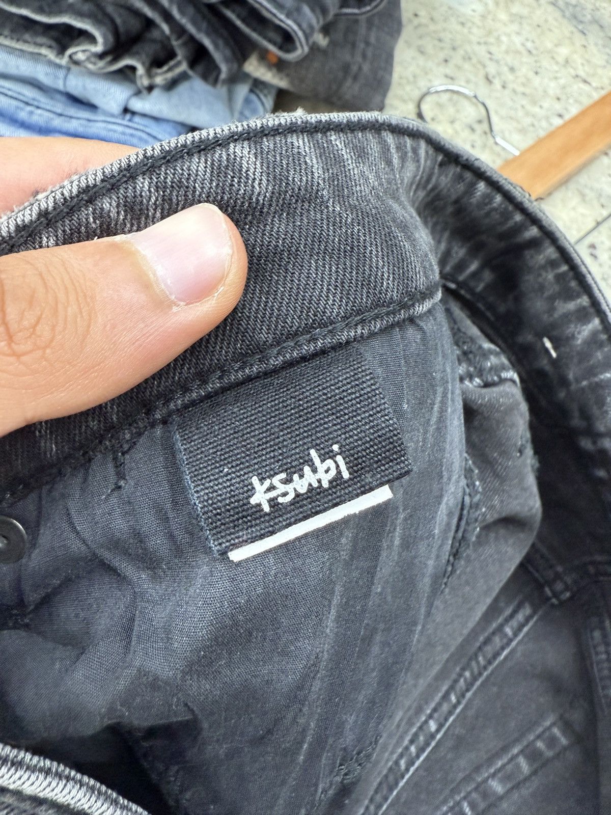 Ksubi Ksubi Grey Denim Jeans Size US 30 / EU 46 - 9 Thumbnail