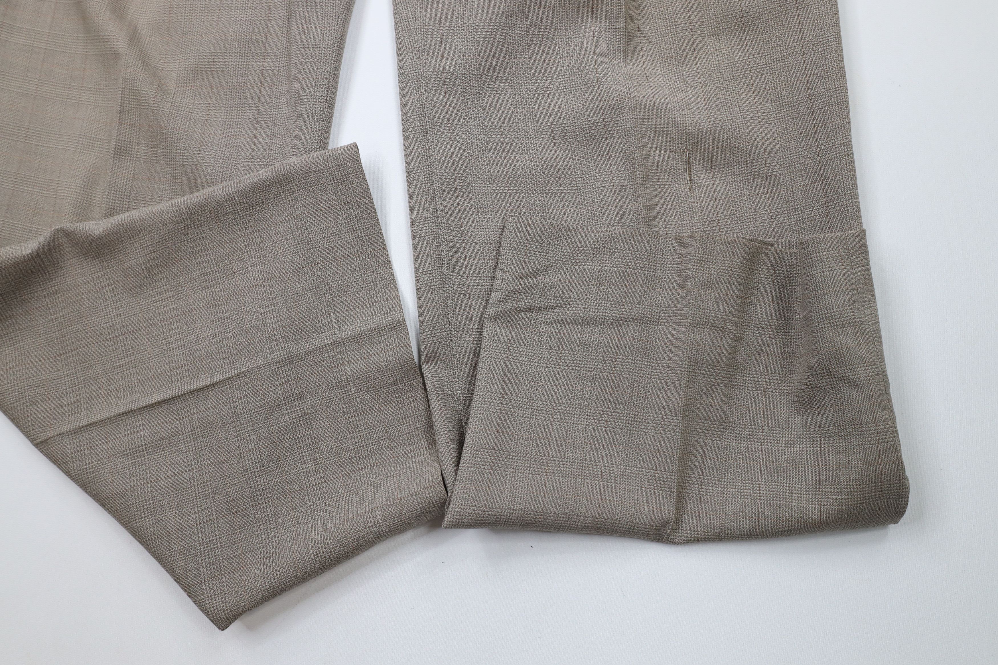 Vintage Vintage 70s Streetwear Wool Blend Wide Leg Pants Trousers Size US 38 / EU 54 - 6 Thumbnail
