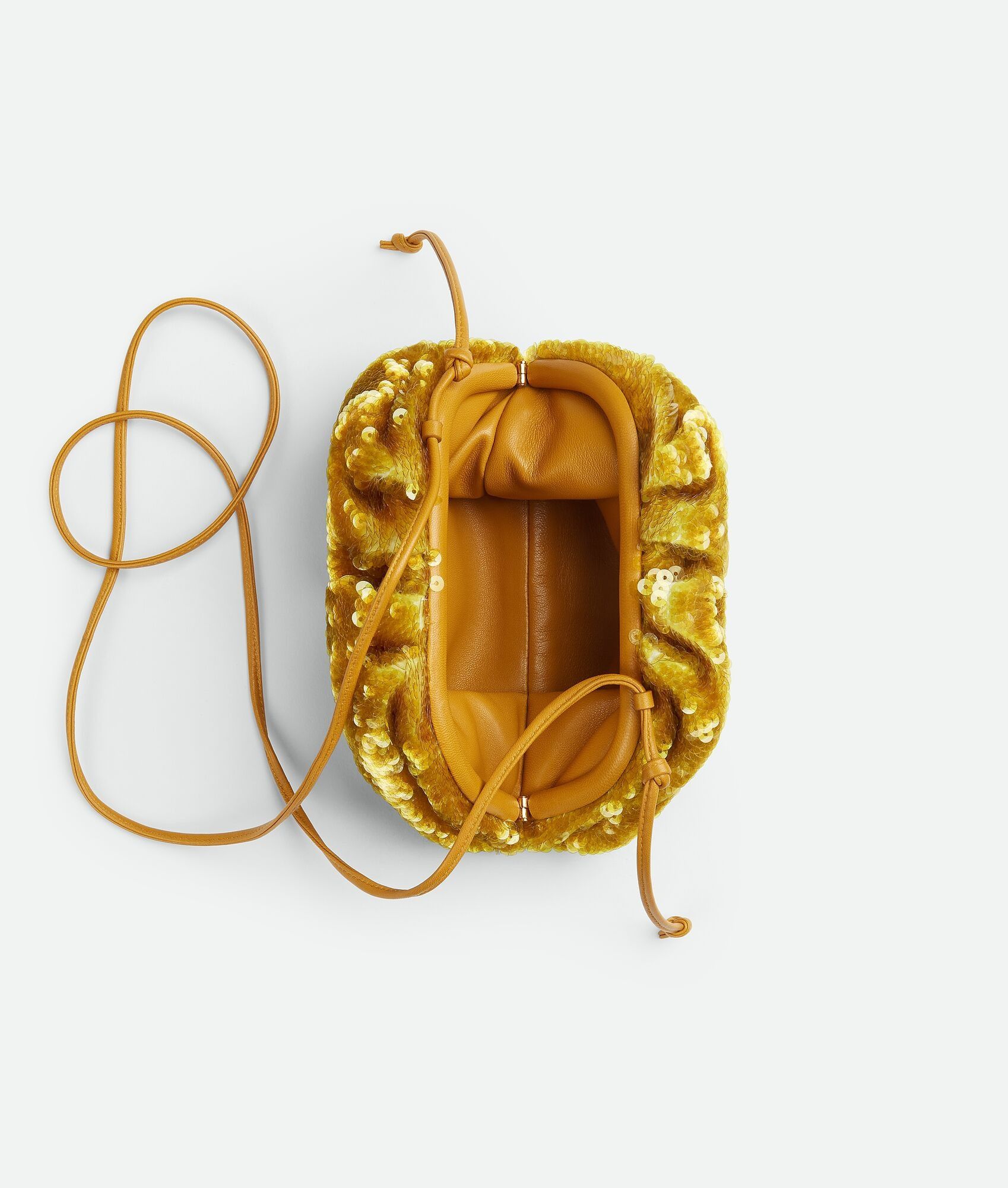 Bottega Veneta o1n1vont1124 Size: OS / Mini Pouch in Honeycomb Size ONE SIZE - 2 Thumbnail