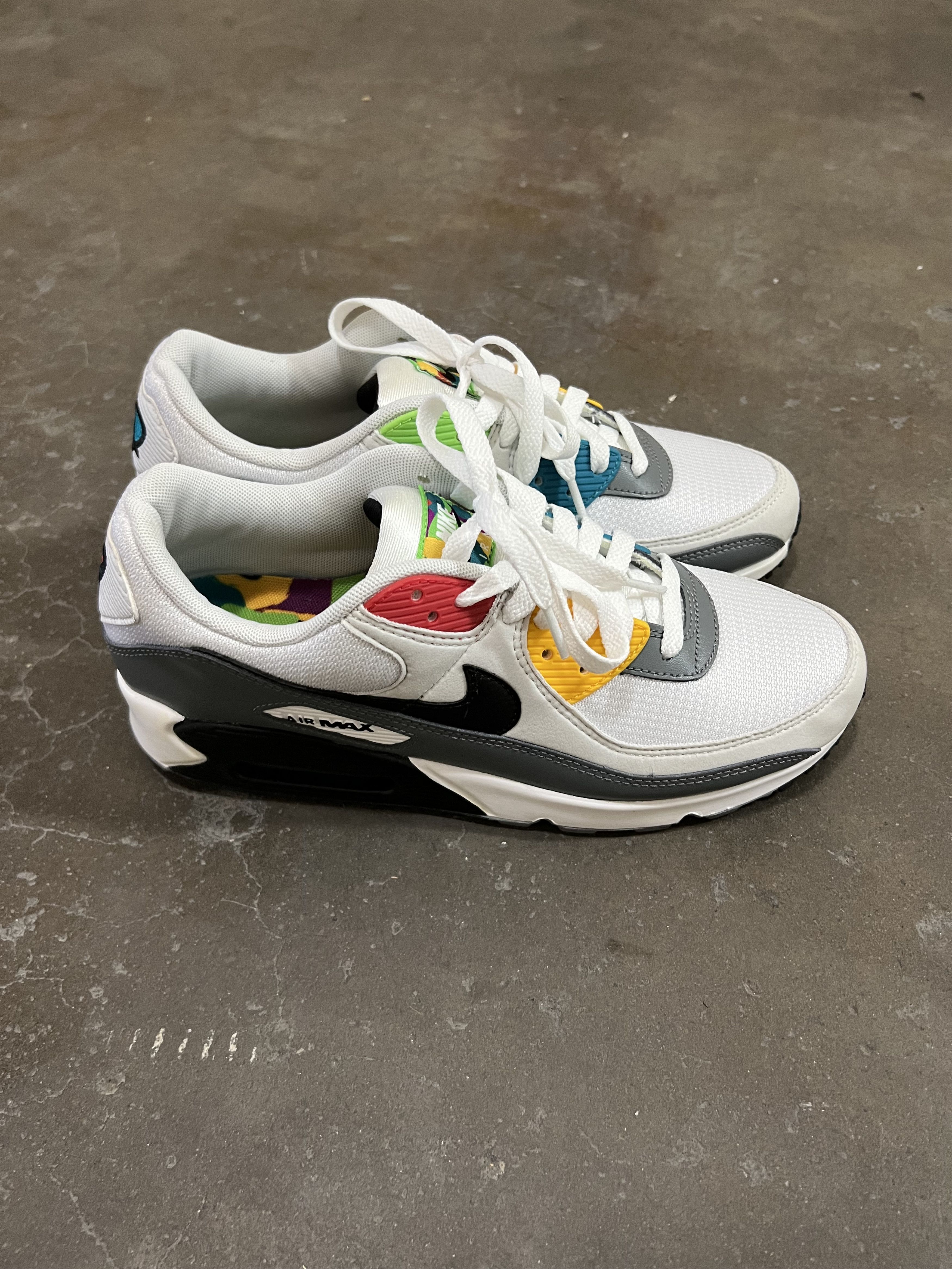 Nike Nike Air Max 90 PRM DM8151-100 'Peace Love Swoosh' Men's 9.5 Size US 9.5 / EU 42-43 - 1 Thumbnail