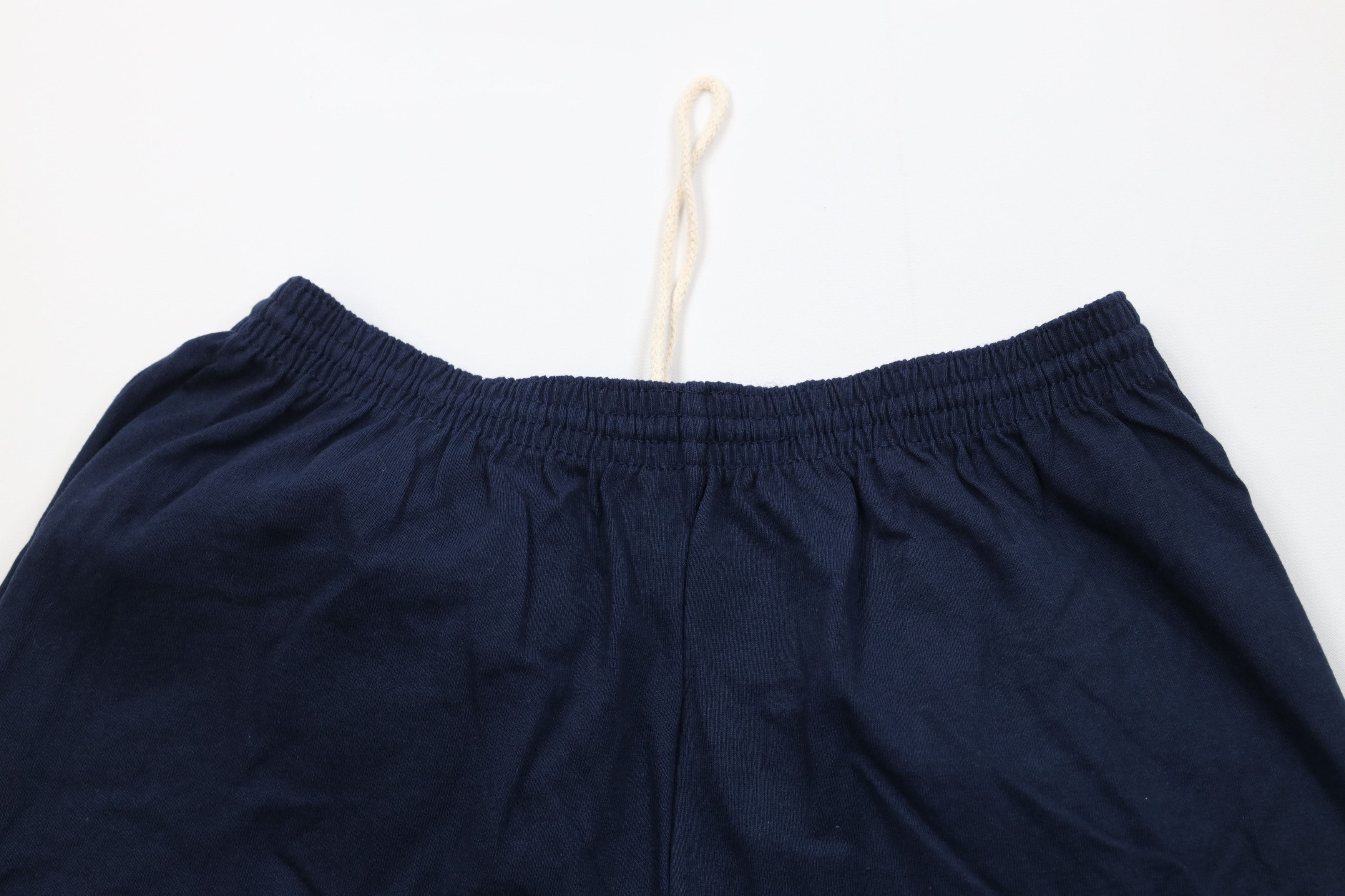 Vintage Vintage 90s Streetwear Above Knee Shorts Navy Blue Cotton Size US 32 / EU 48 - 8 Thumbnail