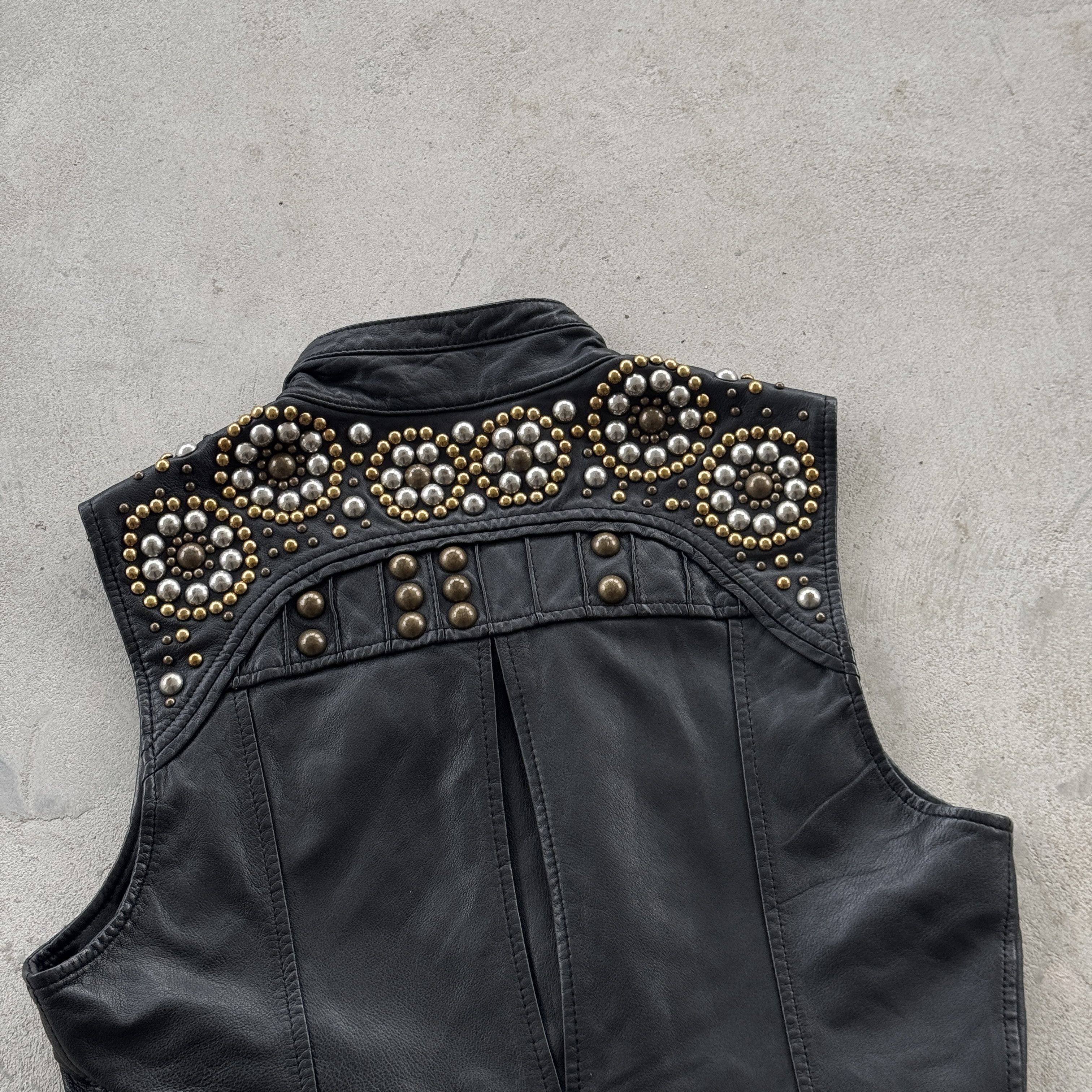 Diesel Vintage Diesel Leather Biker Vest Pants Set Archive Punk Size US M / EU 48-50 / 2 - 5 Thumbnail