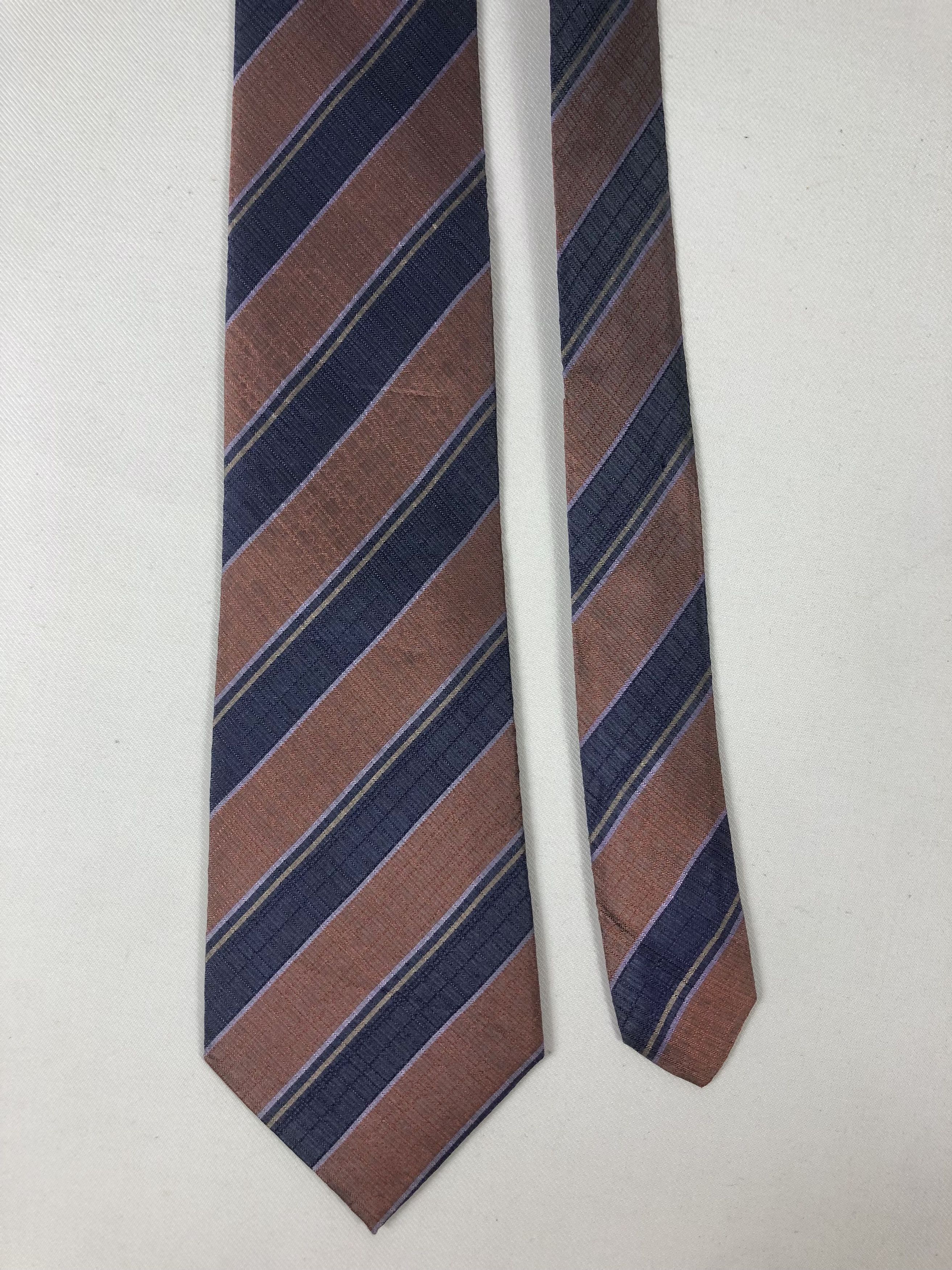 Hysteric Glamour Very Rare Vintage Hysteric Glamour Japan Stripes Silk Tie Size ONE SIZE - 3 Thumbnail