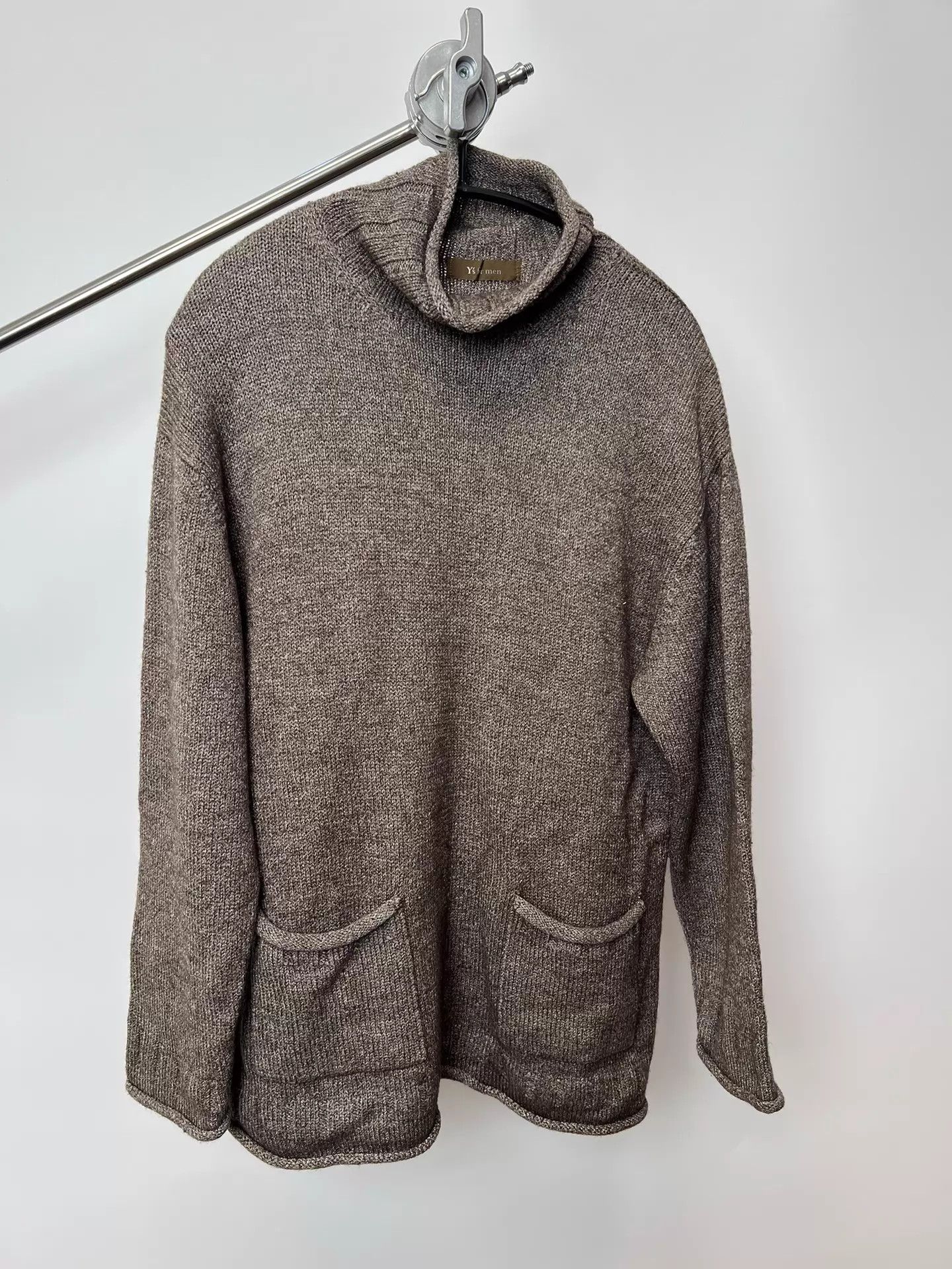Yohji Yamamoto Yohji Yamamoto YS for Man Stand Collar Double Pocket Sweater Size US L / EU 52-54 / 3 - 2 Thumbnail
