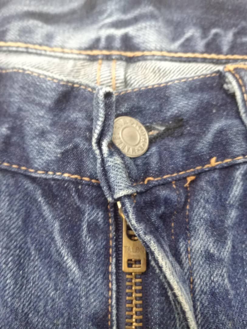 Blue Blue Japan Vintage Distressed Blue Blue Japan Size US 32 / EU 48 - 5 Thumbnail