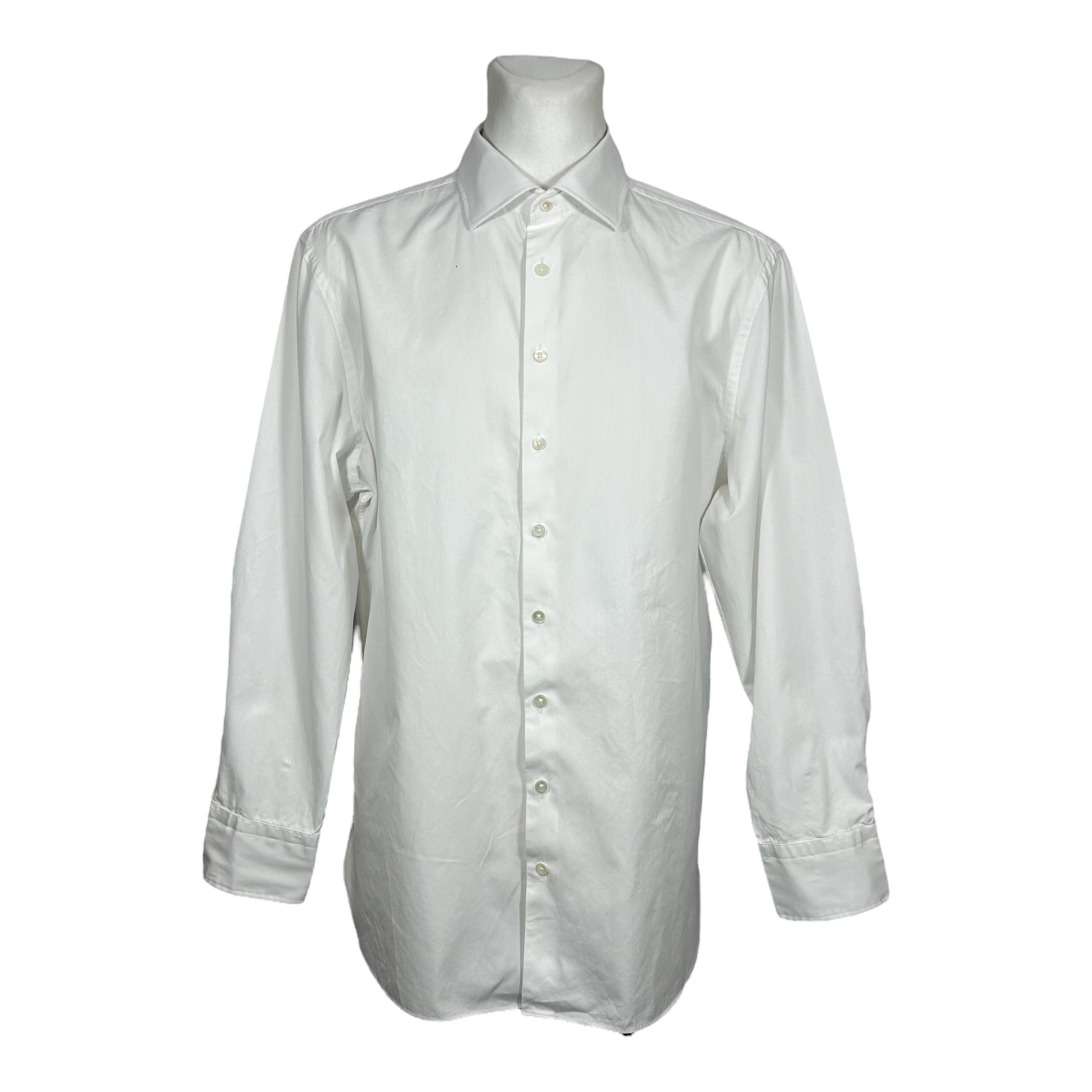 Thomas Pink Thomas Pink White Formal Tailored Fit Shirt 17 1/2 44 Size 48R - 1 Thumbnail