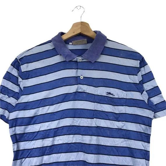 Longchamp Vtg 90’ LONGCHAMP PARIS French Luxury Striped Polo Tee Shirt Size US S / EU 44-46 / 1 - 3 Thumbnail