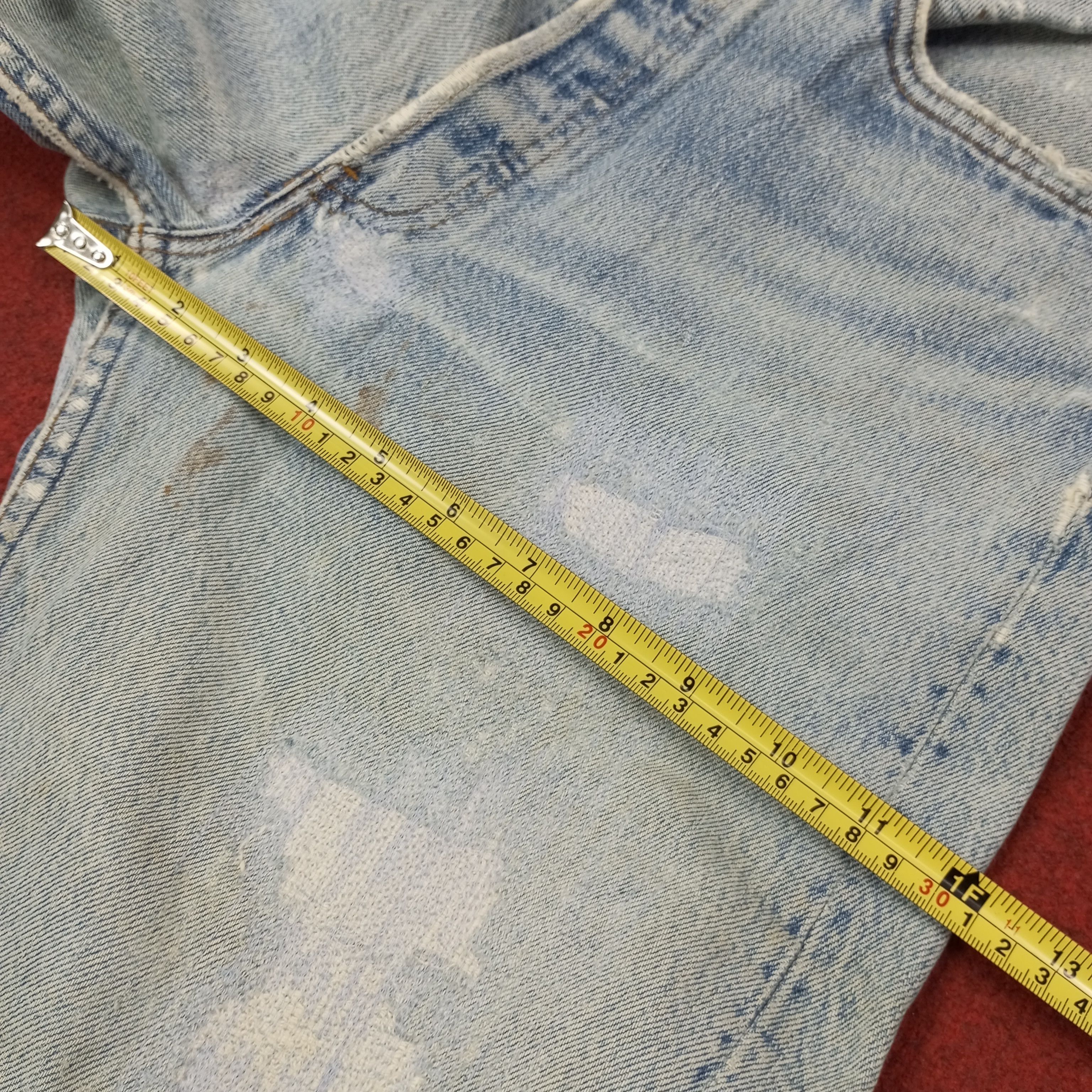 Levi's Levis 501 Made In USA Distressed Jeans c228n23 Size US 30 / EU 46 - 10 Thumbnail