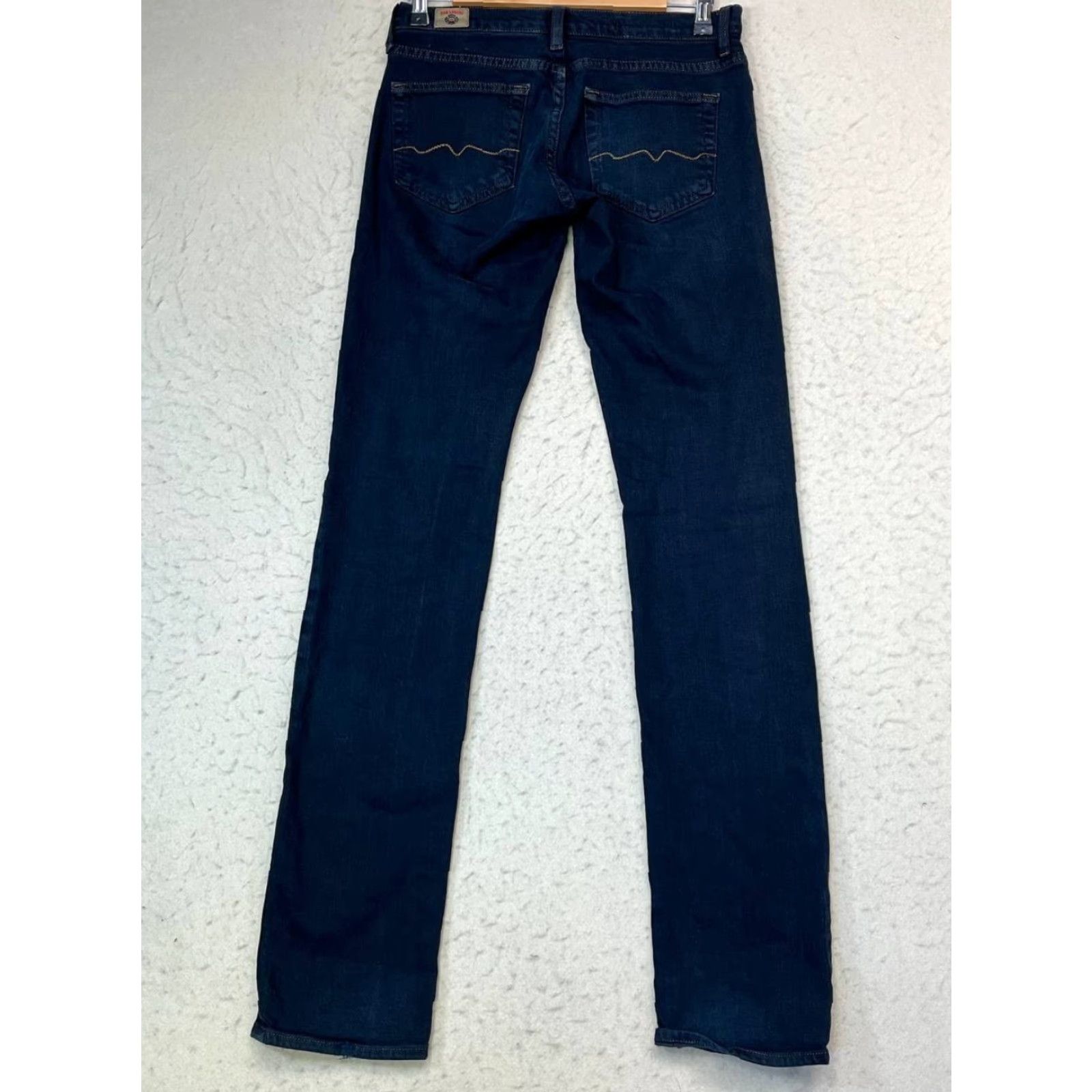Vintage VINTAGE Red Engine Jeans Style 114 Women 28 Blue Denim Cotton Spandex 5-Pocket Zip Button USA Modern Slim Regular Union Made in USA Size 28" / US 6 / IT 42 - 2 Thumbnail