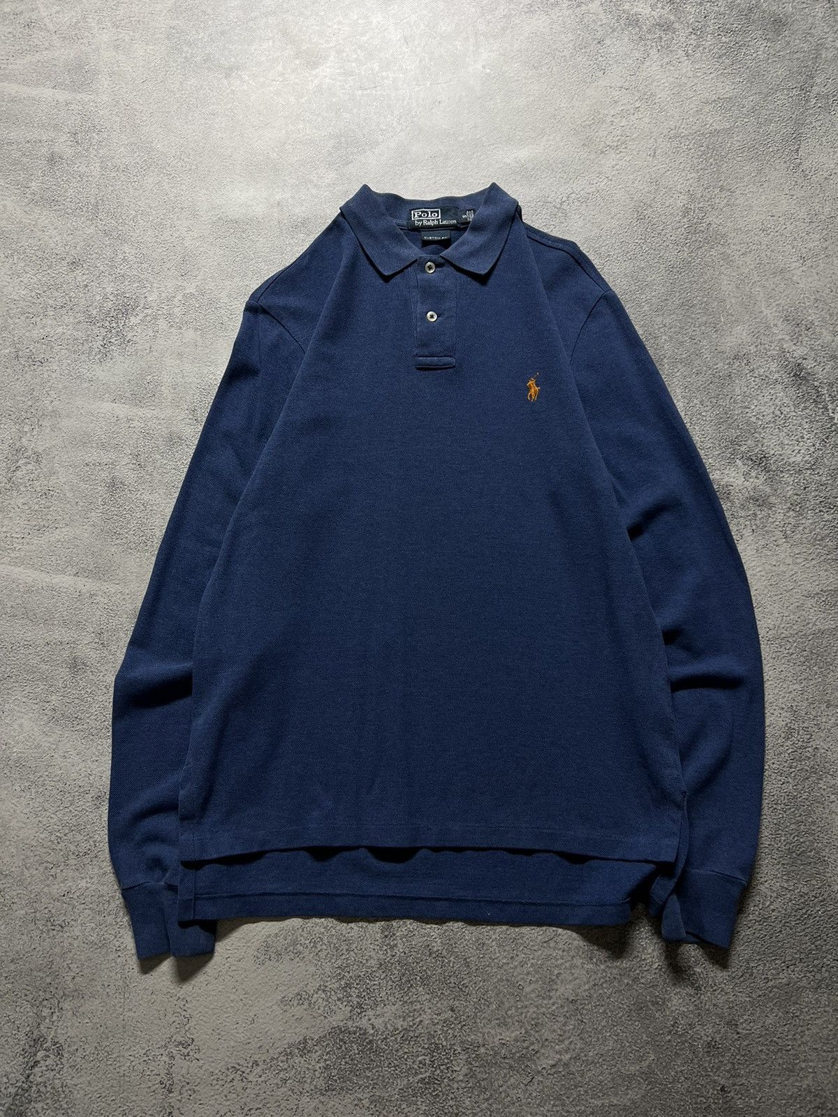 Vintage Vintage Y2k Polo by Ralph Lauren💙 Long Sleeve Rugby Polo 00s Size US S / EU 44-46 / 1 - 2 Thumbnail