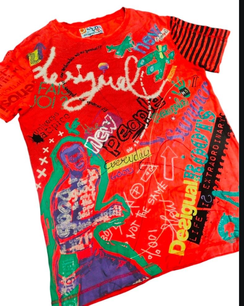 Designer ART X BRAND X DESIGUAL DESIGN TEE Size US M / EU 48-50 / 2 - 1 Thumbnail