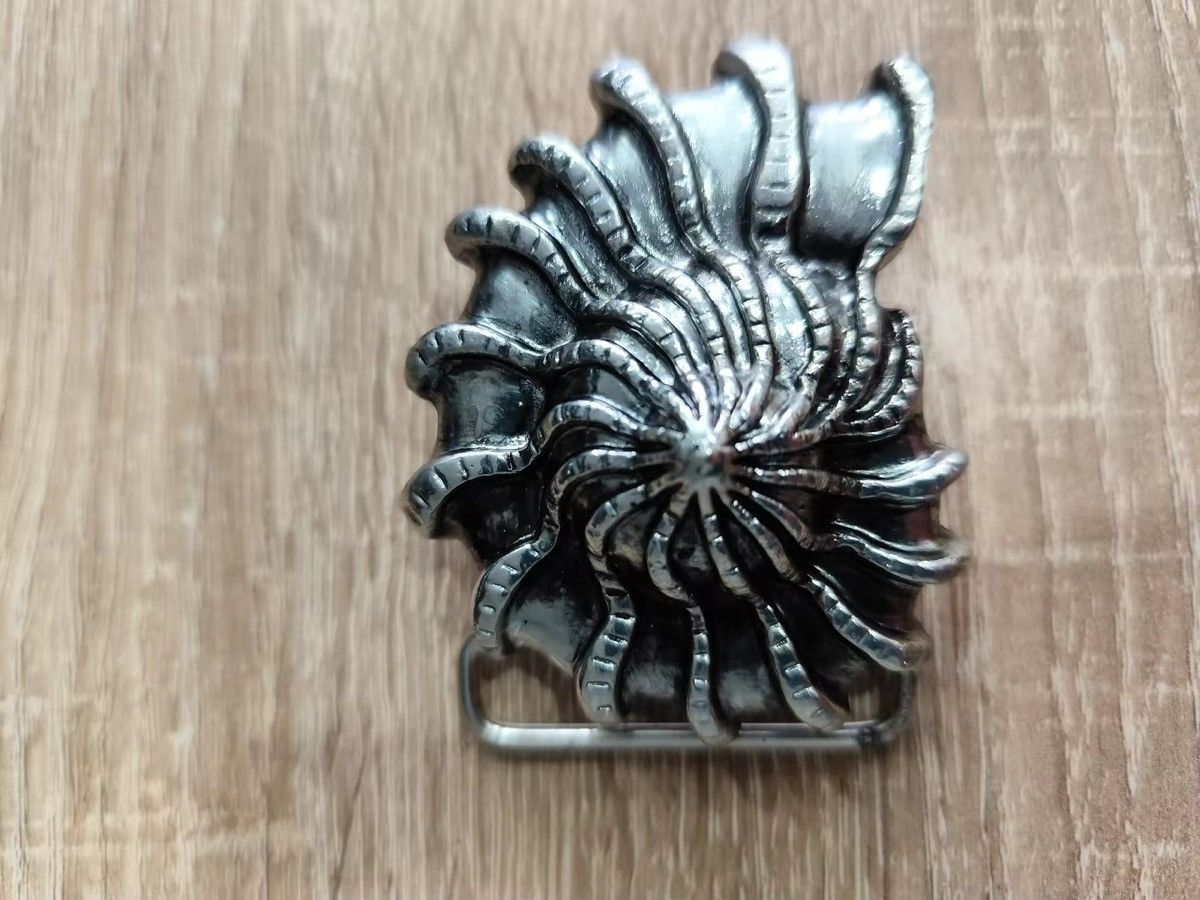 Cowboy Equipment Snail Belt Buckle (buckle only) Size ONE SIZE - 4 Thumbnail