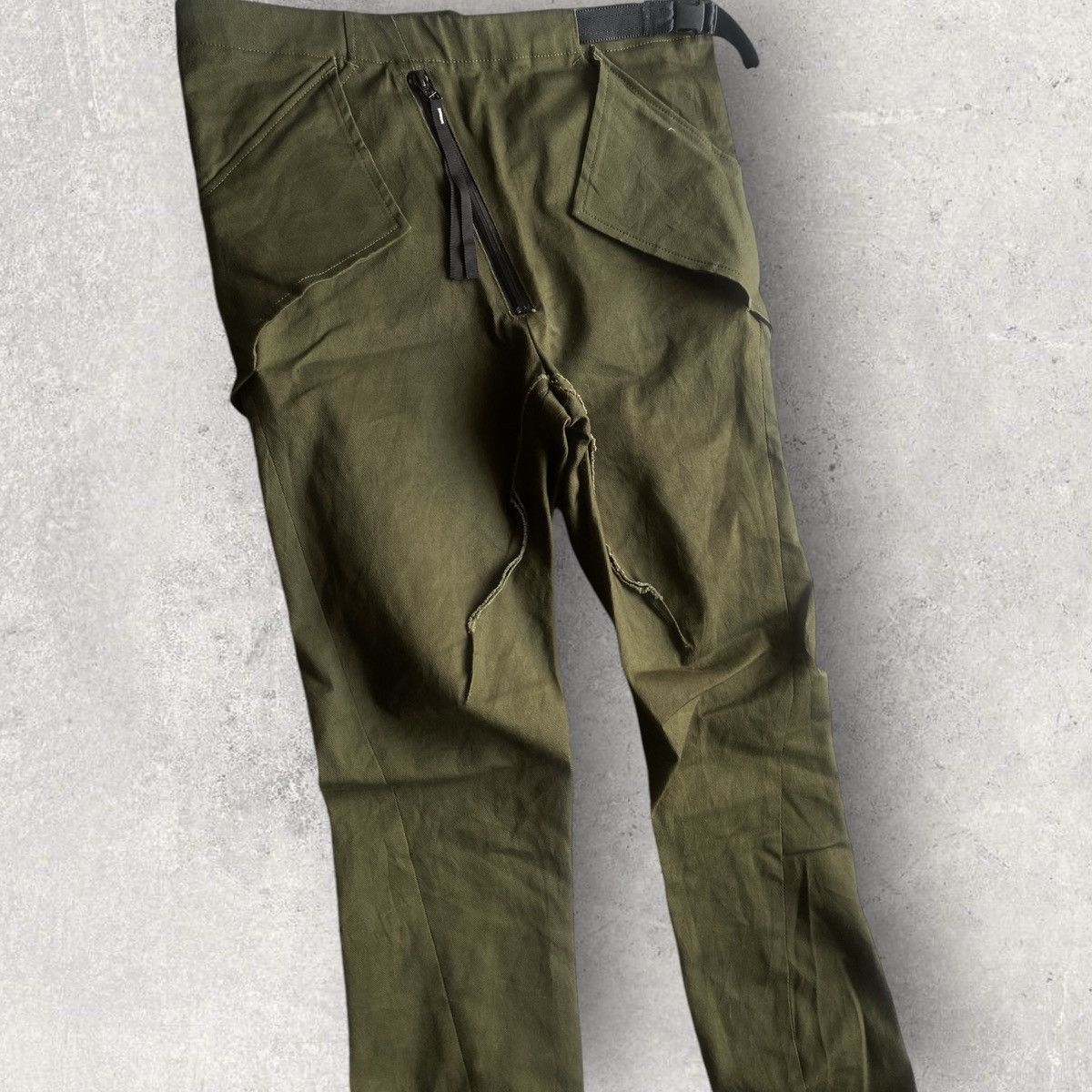 Japanese Brand LOOM OSAKA×SISTERE Slashed Flap Elongated Trousers Size US 32 / EU 48 - 7 Thumbnail