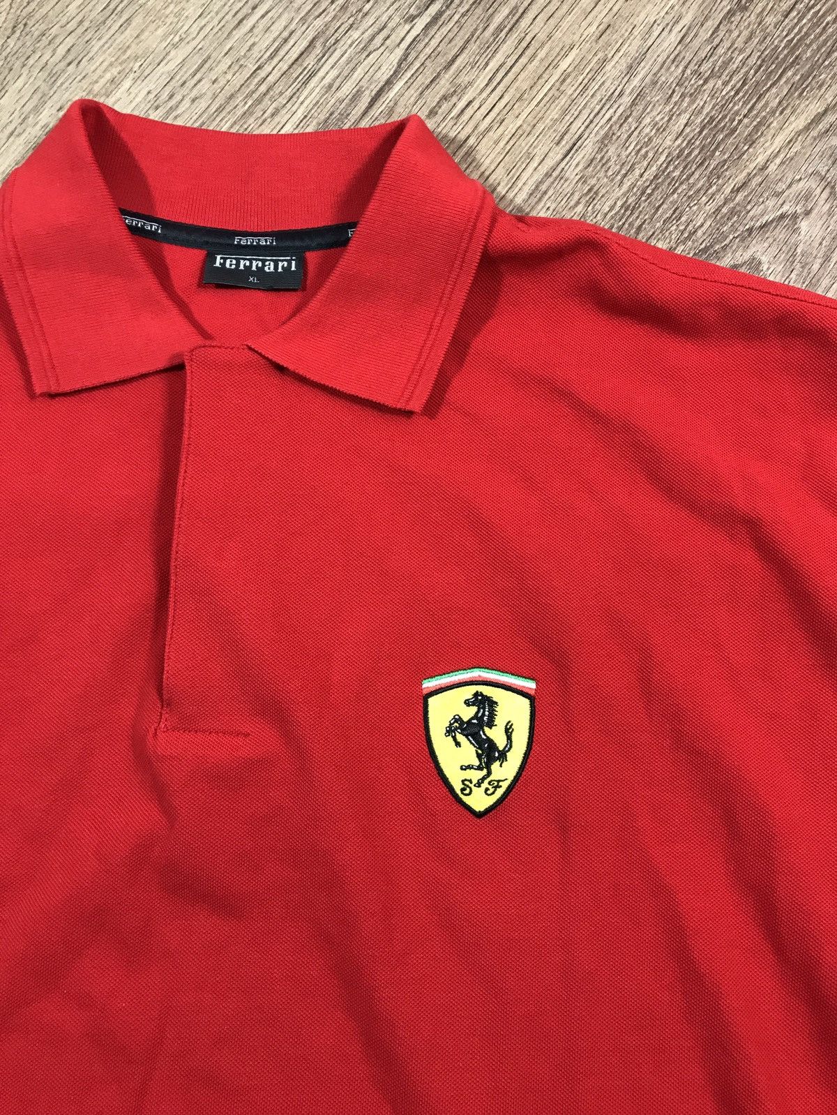 Ferrari × Vintage Ferrari Polo Shirt Size XL Size US XL / EU 56 / 4 - 4 Thumbnail