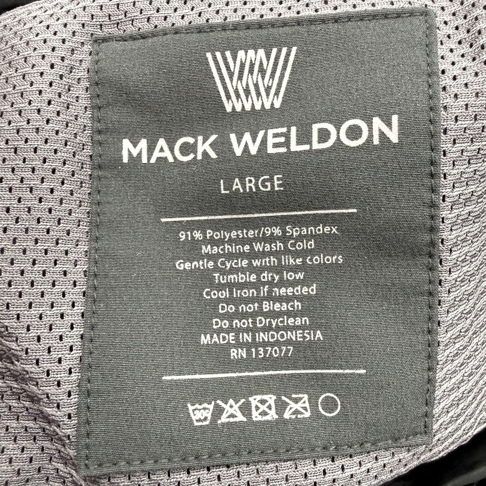 Vintage Mack Weldon Pants Mens Large Gray Jogger Size US 33 - 3 Thumbnail