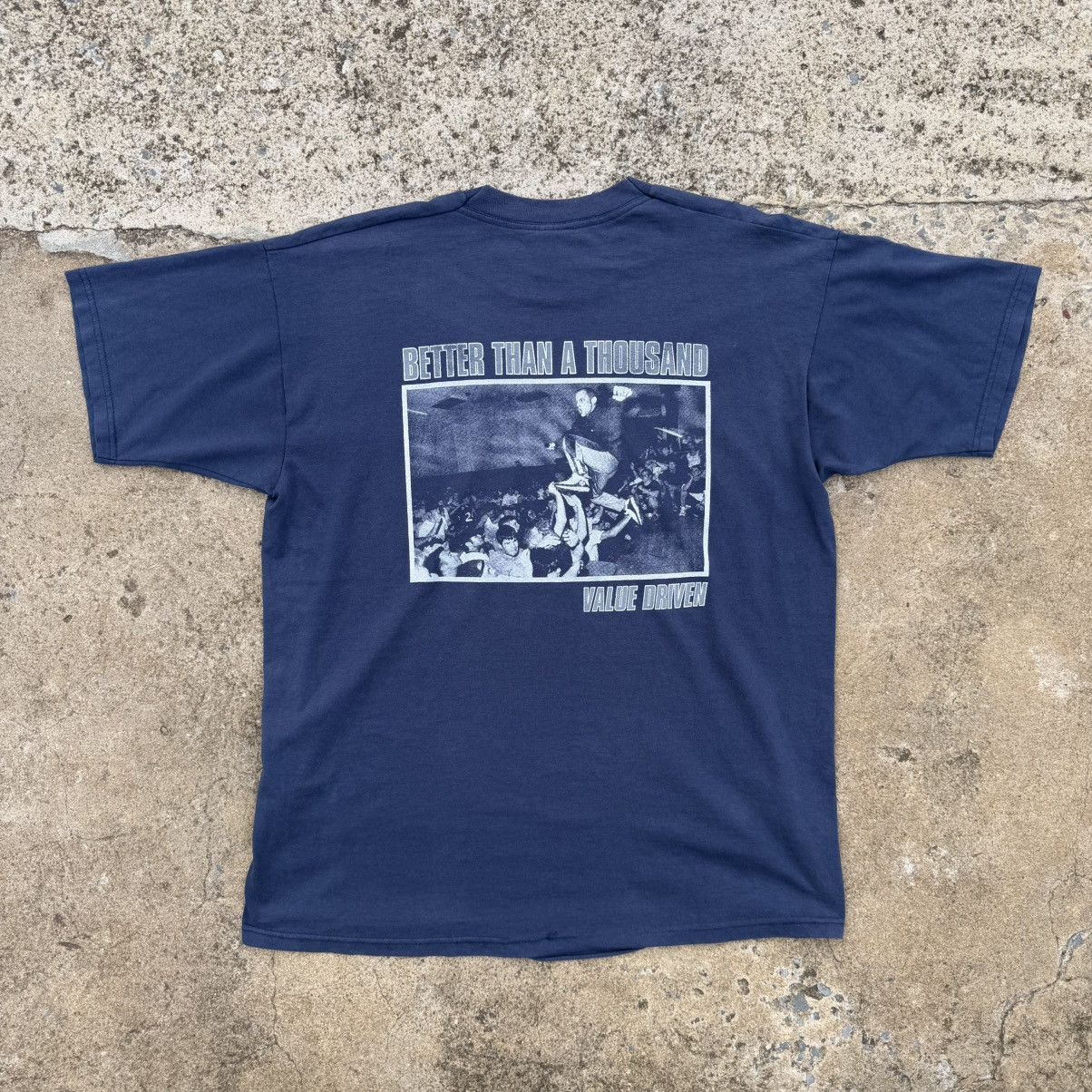 Band Tees Vintage 90s Better Than A Thousand Value Driven Hardcore Tee Size US XL / EU 56 / 4 - 2 Thumbnail