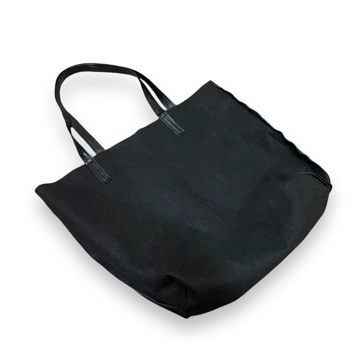 Issey Miyake 🇯🇵 CABANE DE ZUCCA LEATHER TOTE BAG Size ONE SIZE - 7 Thumbnail