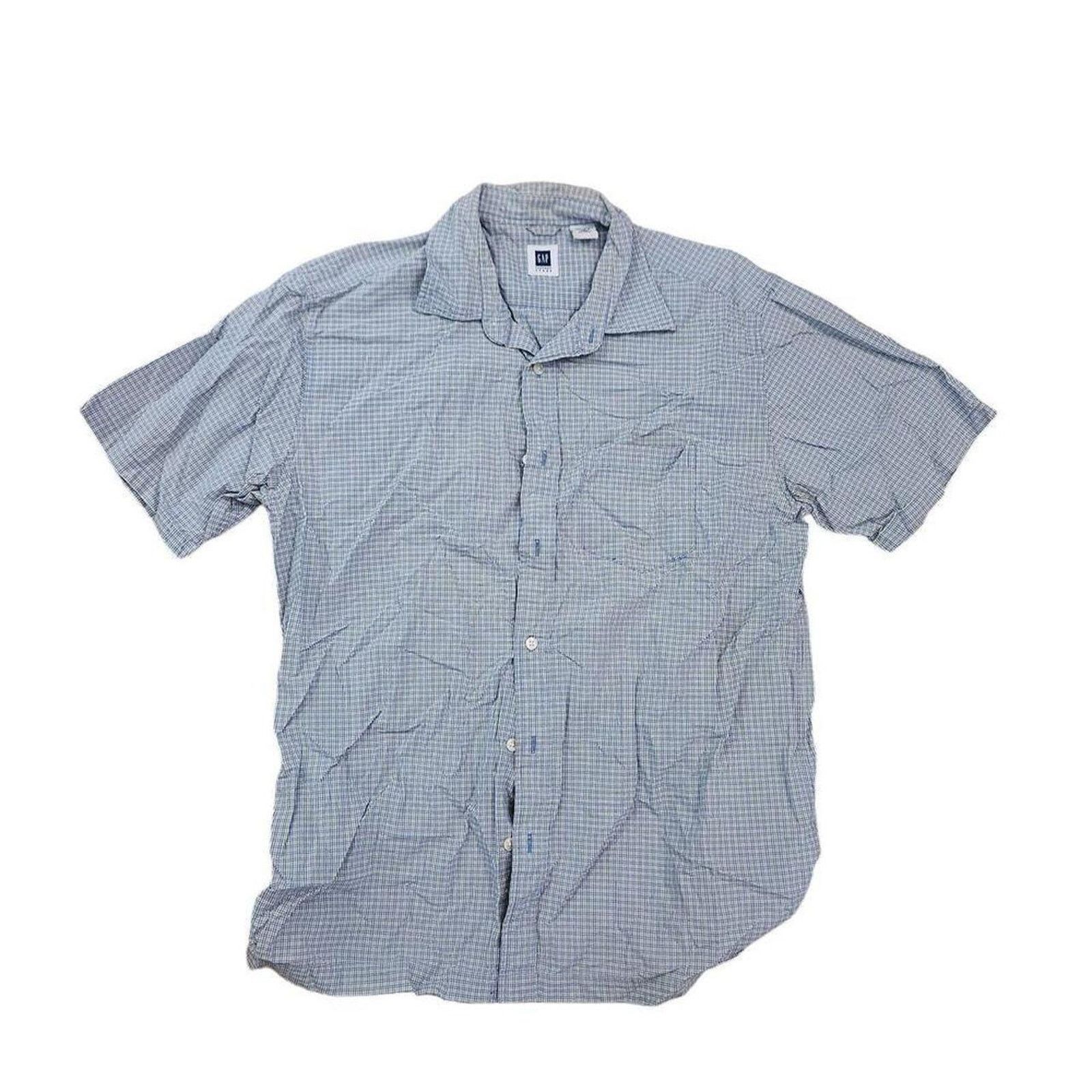 Gap Gap mens button up shirt plaid Size US L / EU 52-54 / 3 - 1 Thumbnail