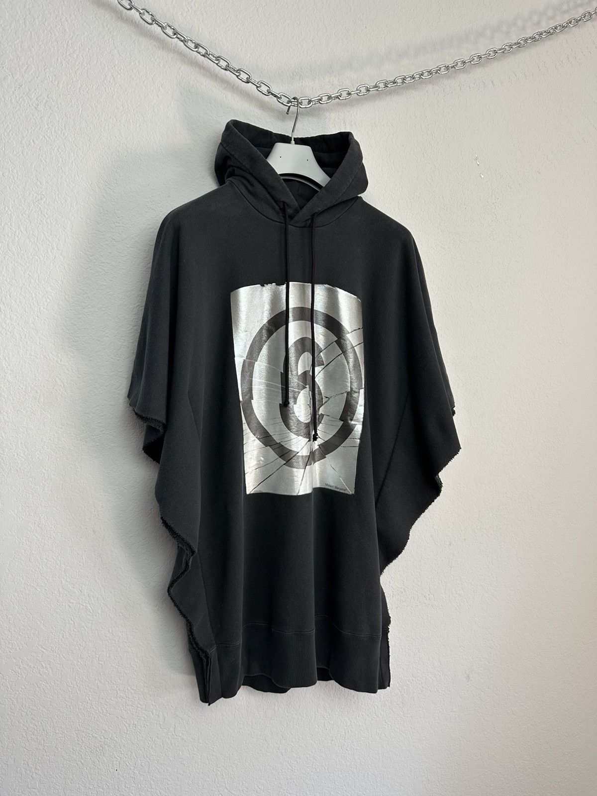 Maison Margiela MM6 Maison Martin Margiela Oversized Hoodie Dress Big Logo Size XS / US 0-2 / IT 36-38 - 7 Thumbnail