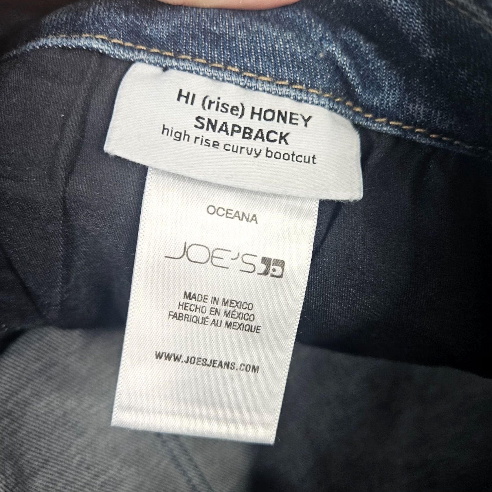Vintage Joe’s Jeans Jeans Bootcut Women’s Casual Size 2XL Blue Denim Belted Mid Rise 5-Pocket New Men/Women? Size 40" / US 18 - 5 Thumbnail