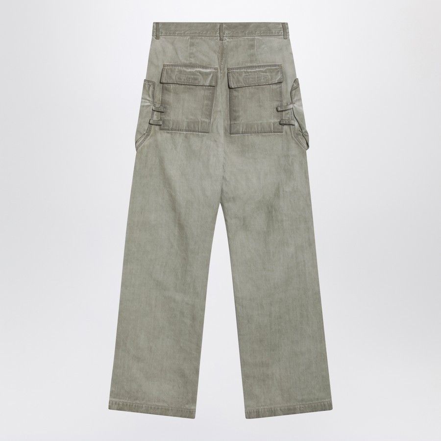 Rick Owens Drkshdw o1d2blof0226 Vintage Effect Cargo Trousers in Sand Size US 32 / EU 48 - 2 Thumbnail