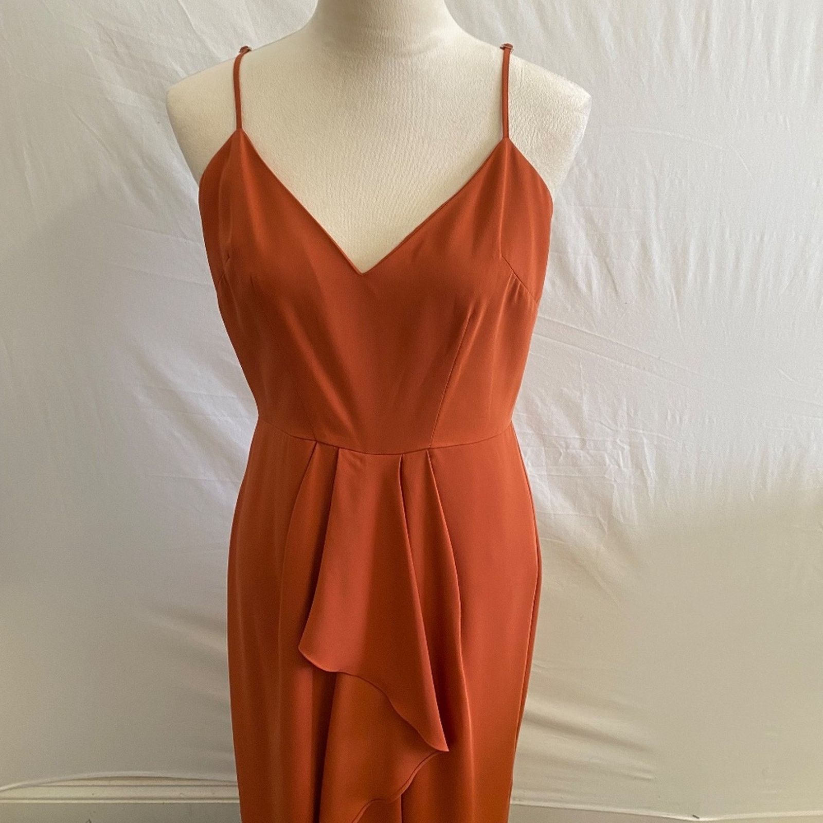 Gianni Valentino Gianni Bini Monique Spaghetti Strap Sleeveless Ruffle - 8 Size M / US 6-8 / IT 42-44 - 4 Thumbnail