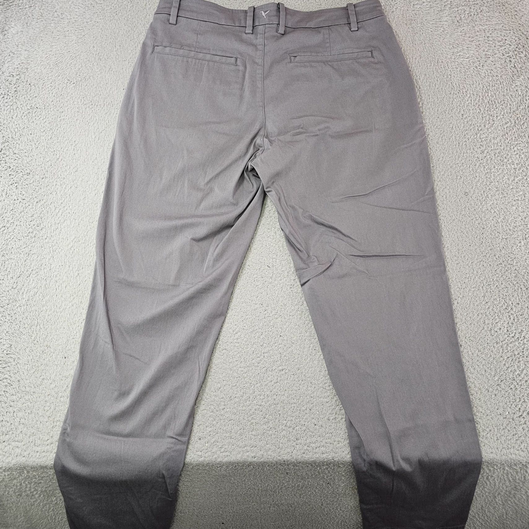 Vintage VINTAGE Birddogs Pants Mens 34x30 Gray Chino Stretch Built-In Liner Performance Casual Mens Slim Fit Pants Size US 34 / EU 50 - 7 Thumbnail