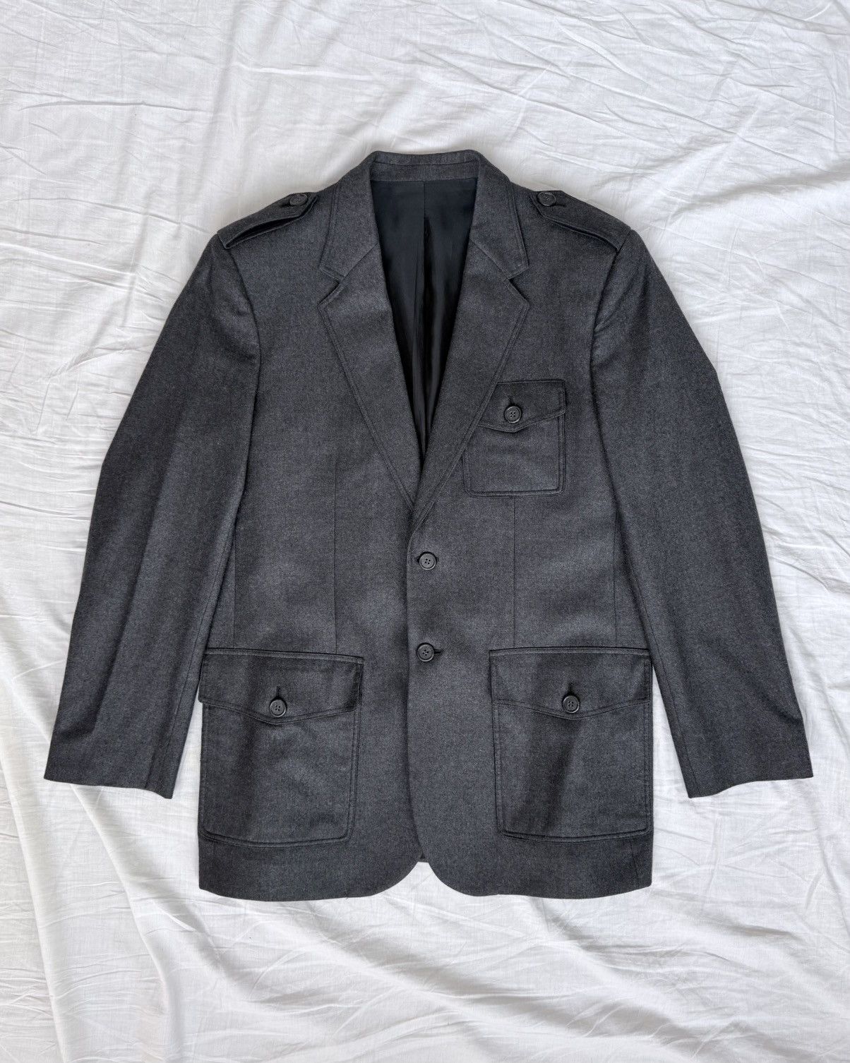 Balenciaga Balenciaga By Nicolas Ghesquière 2008 Military Blazer Size 50R - 1 Thumbnail