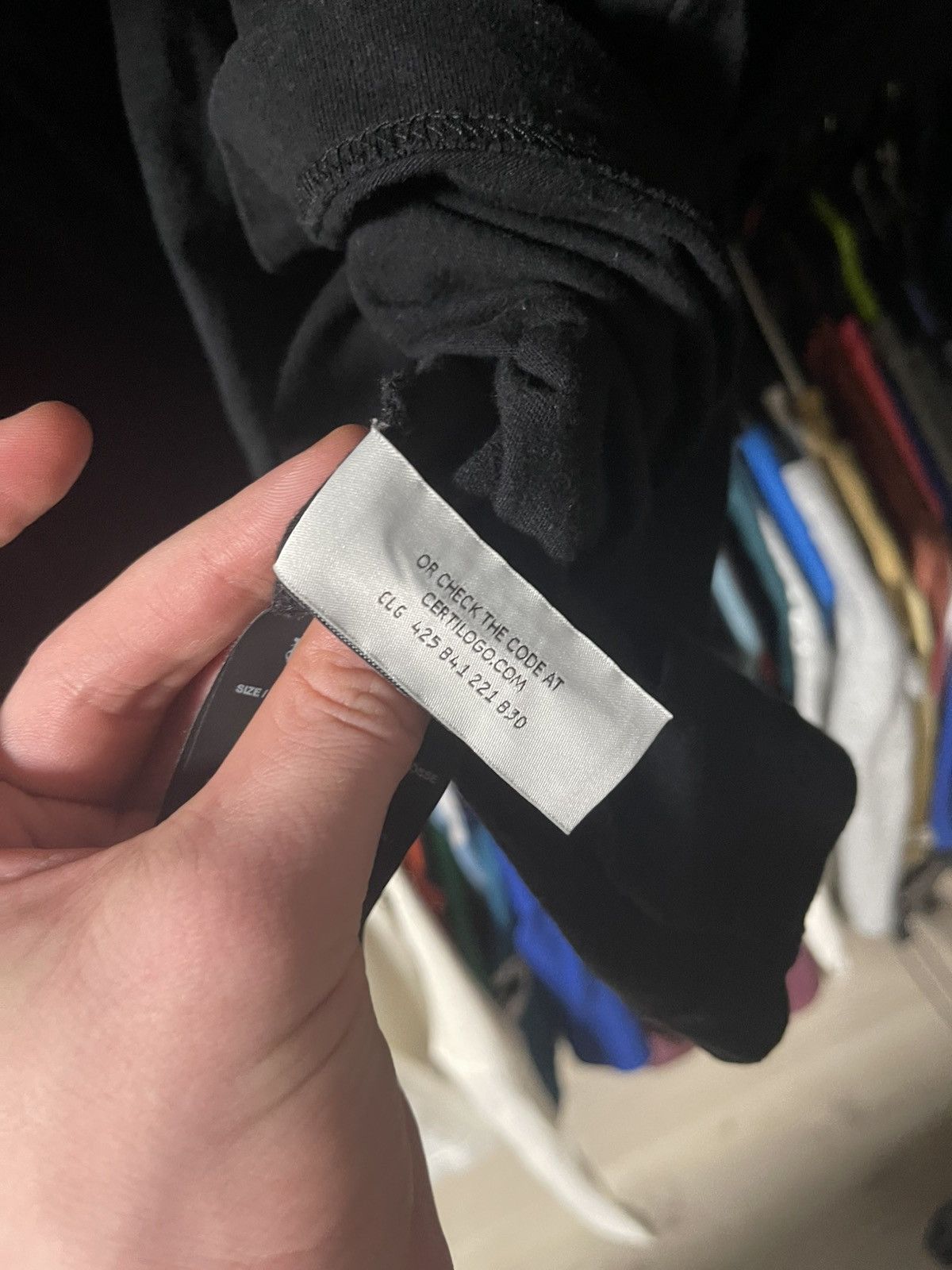 Palm Angels Palm Angels Hong Kong Spray Logo Oversized Tee Size US L / EU 52-54 / 3 - 11 Thumbnail