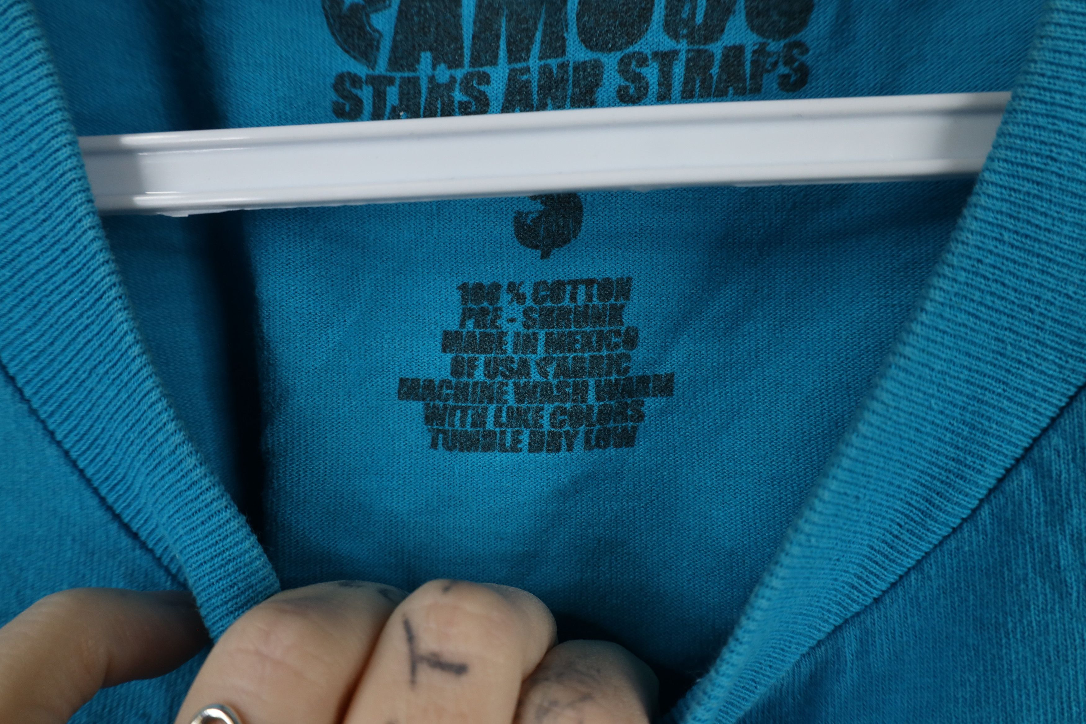 Famous Stars And Straps × Vintage Vintage 90s Y2K Famous Stars and Straps Spell Out T-Shirt Size US S / EU 44-46 / 1 - 10 Thumbnail