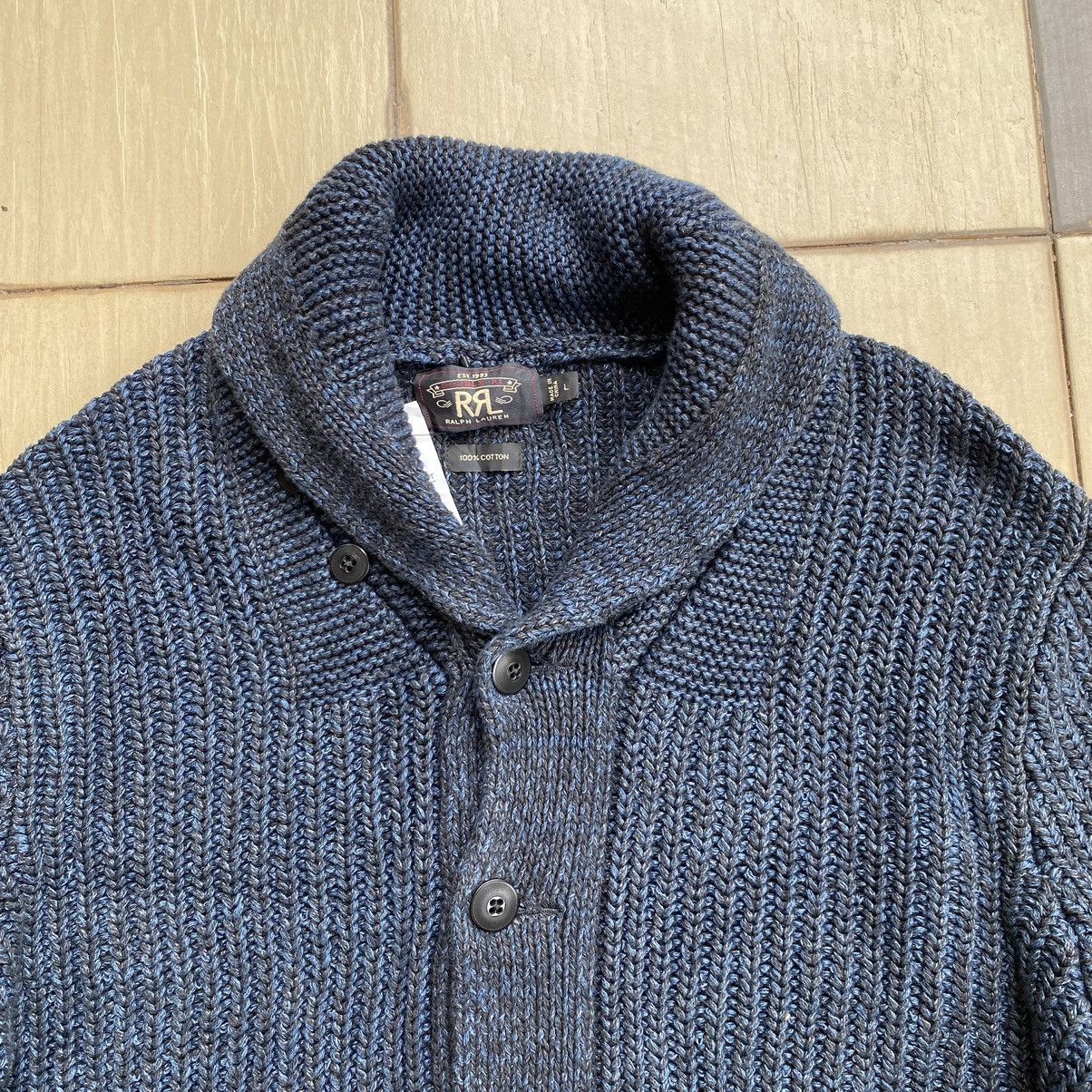 RRL Ralph Lauren shawl collar cardigan Size US L / EU 52-54 / 3 - 3 Thumbnail
