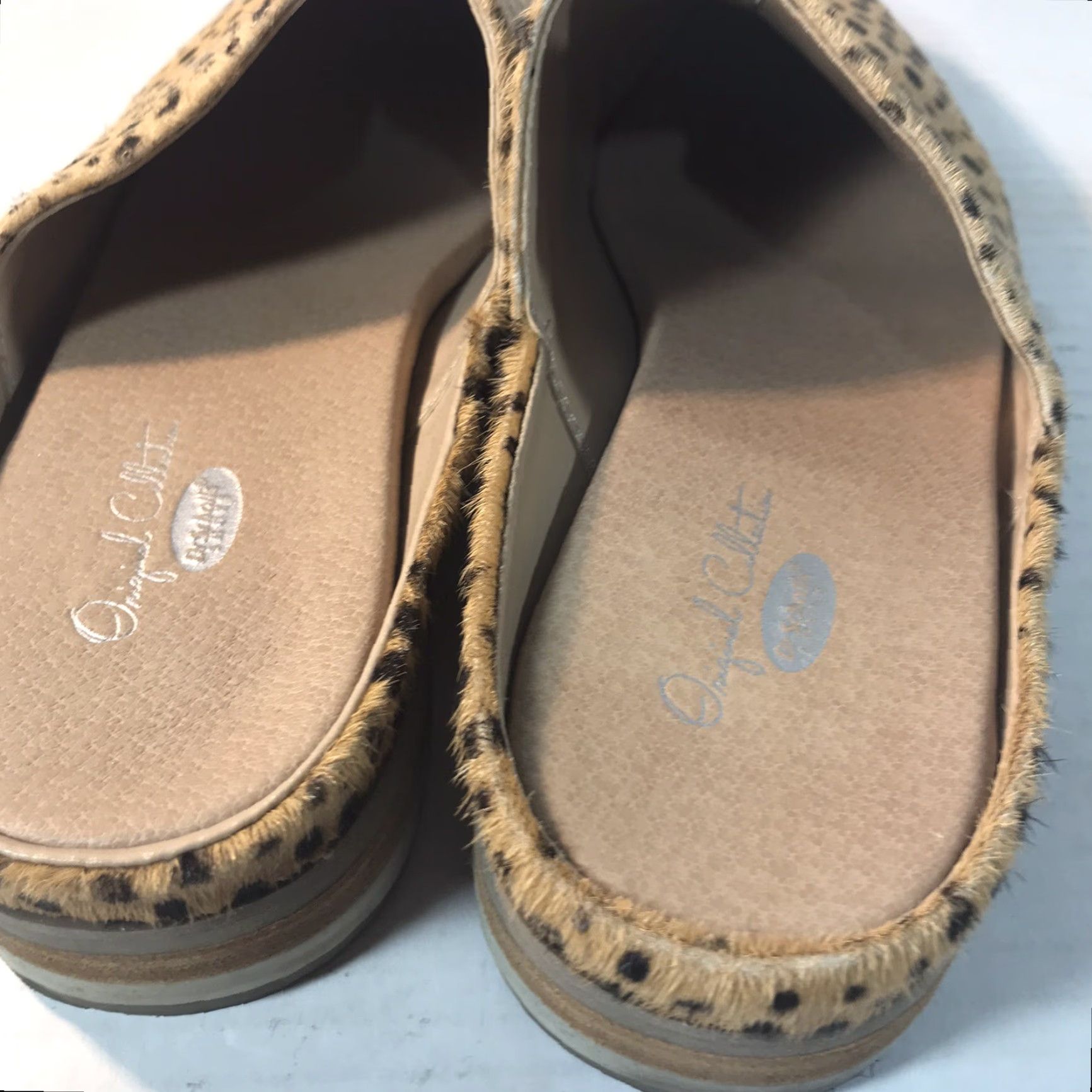 Vintage VINTAGE Dr. Scholl's Womens Slide Sandal Size 6.5M Faux Fur Animal Print Bohemian Flip-Flop Size US 6.5 / IT 36.5 - 3 Thumbnail