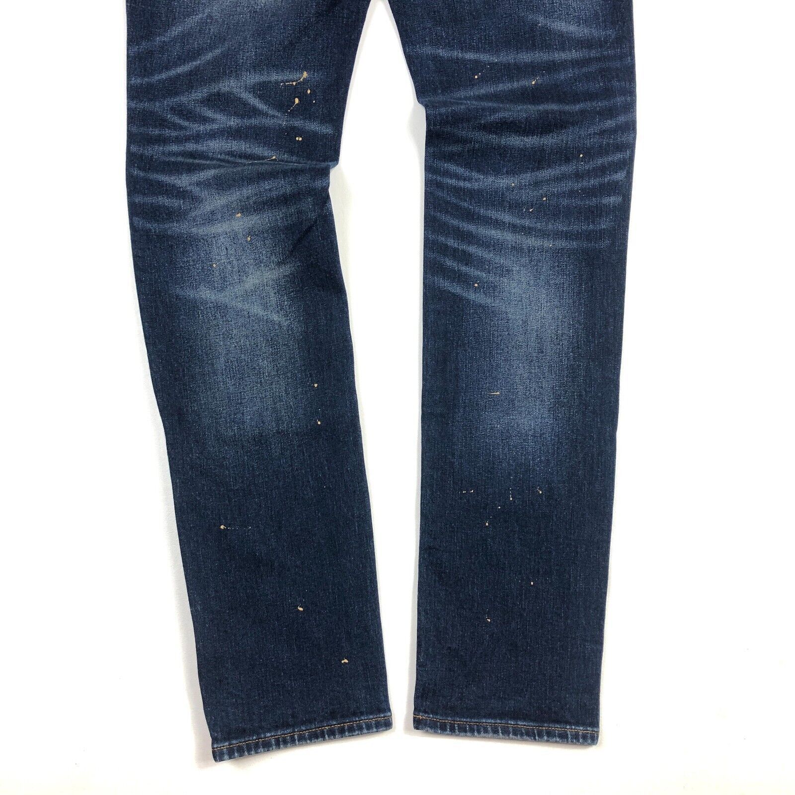 Prps PRPS Windsor Tapered Skinny Fit paint splatter Stretch Jeans Size US 32 / EU 48 - 7 Thumbnail