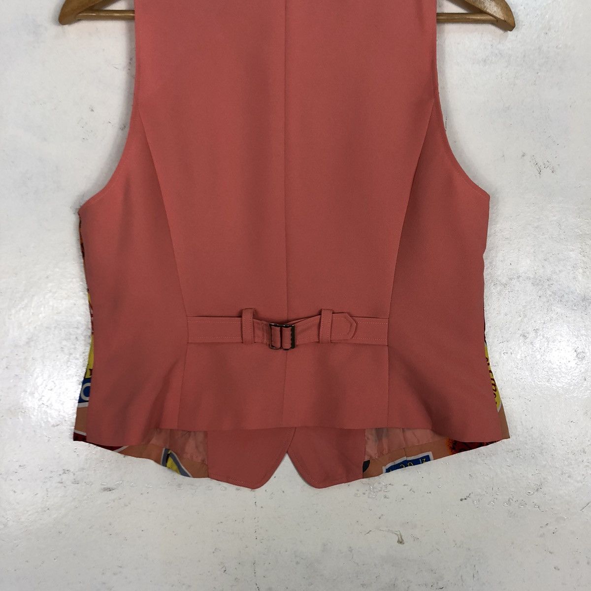 Other × Vintage Rockabilly Style Design Retro Graphic Vest Jackets Size US M / EU 48-50 / 2 - 8 Thumbnail
