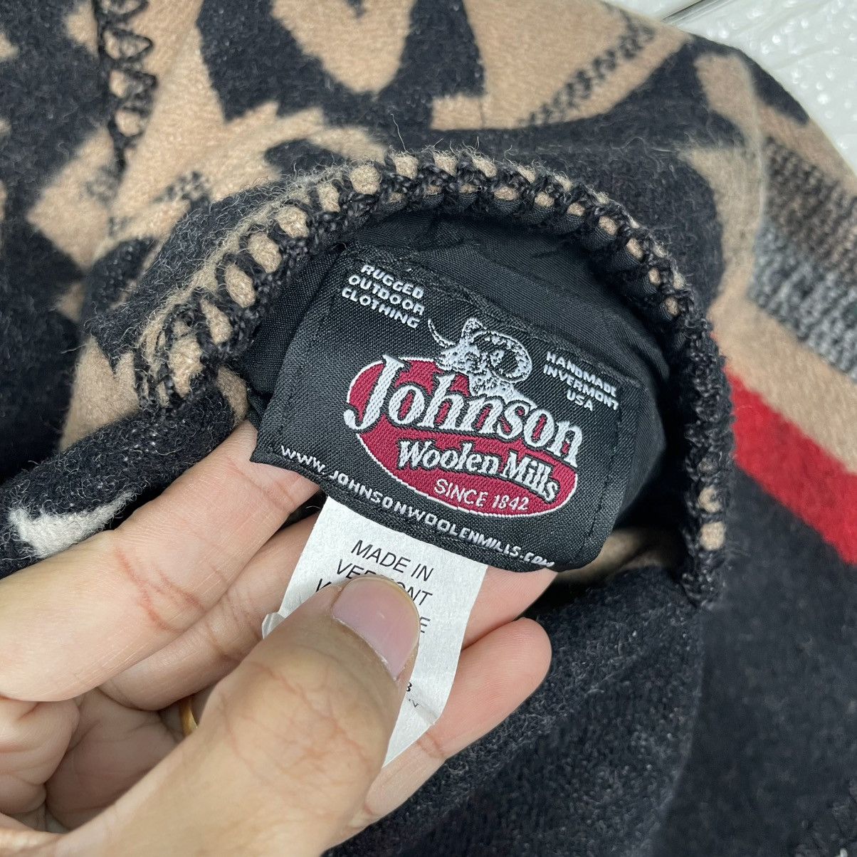 Johnson Woolen Mills Vintage 70s Johnson Woolen Mills Aztech Navajo Jacket Size US M / EU 48-50 / 2 - 16 Thumbnail