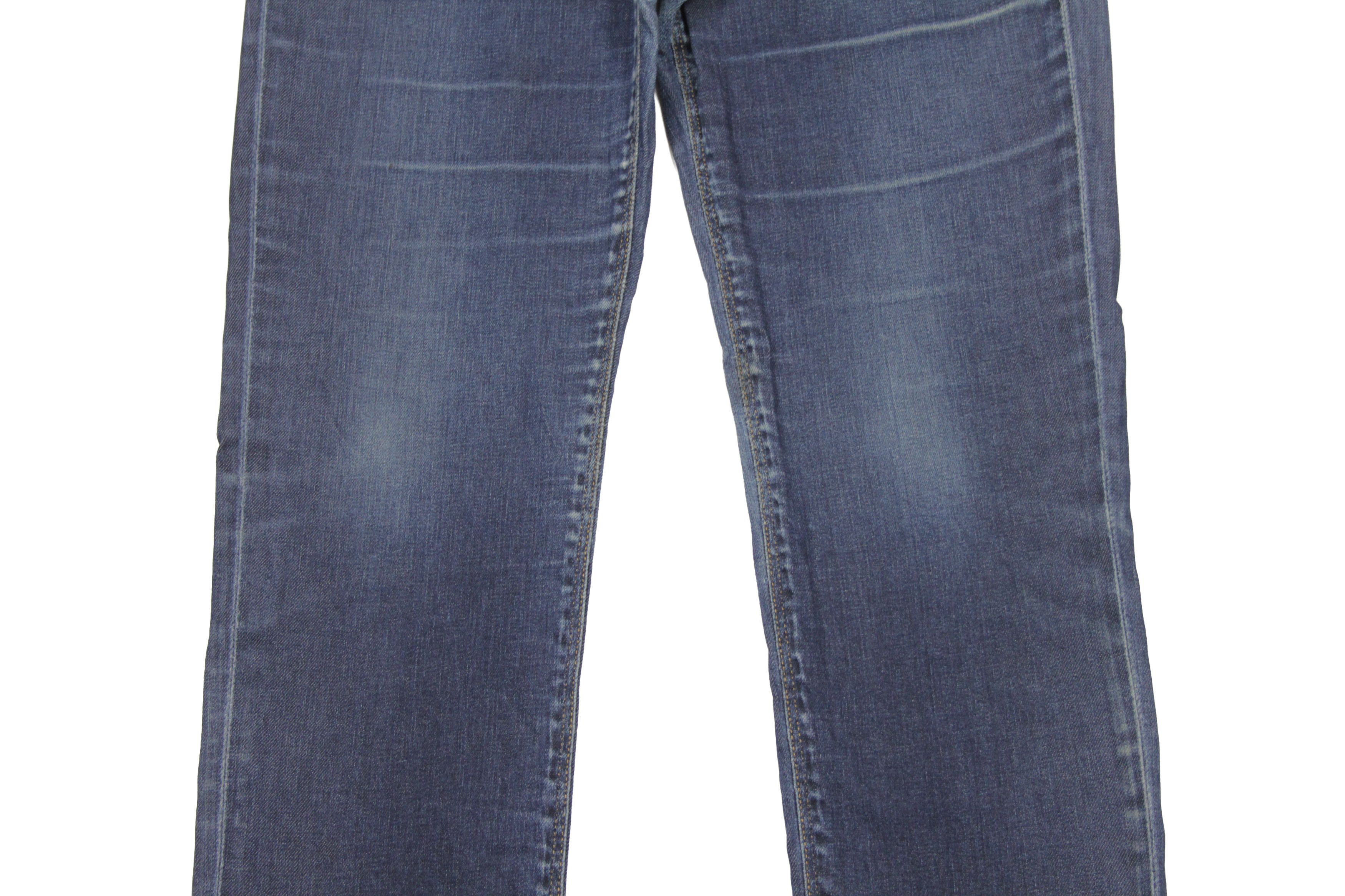 Prada Contour Fit Cut Off Jeans Vintage Size 27" / US 4 / IT 40 - 6 Thumbnail
