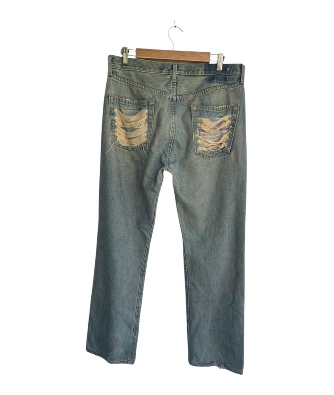 Seditionaries Vintage Heavy Ripped Grunge Jeans Size US 33 - 5 Thumbnail