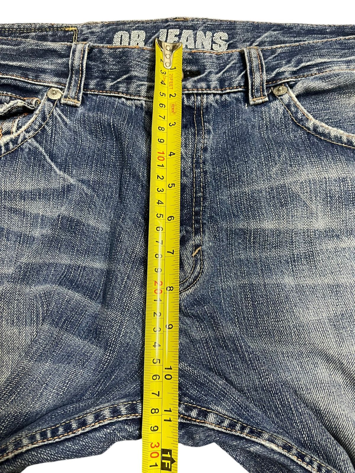 Jun Takahashi Vintage Japanese Brand Blue Faded Wash Style Loose Jeans Size US 34 / EU 50 - 16 Thumbnail