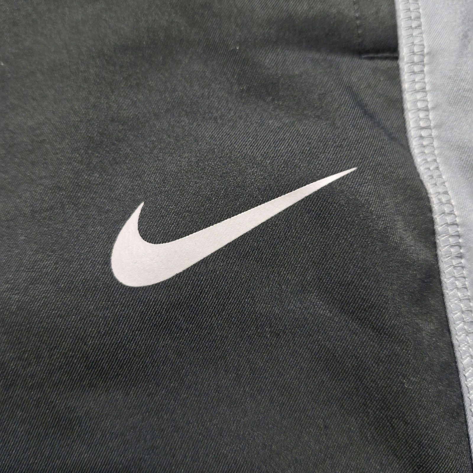 Nike Nike Vintage Y2K Baggy Nylon Track Pants Size XL Black Gray Size US 36 / EU 52 - 2 Thumbnail
