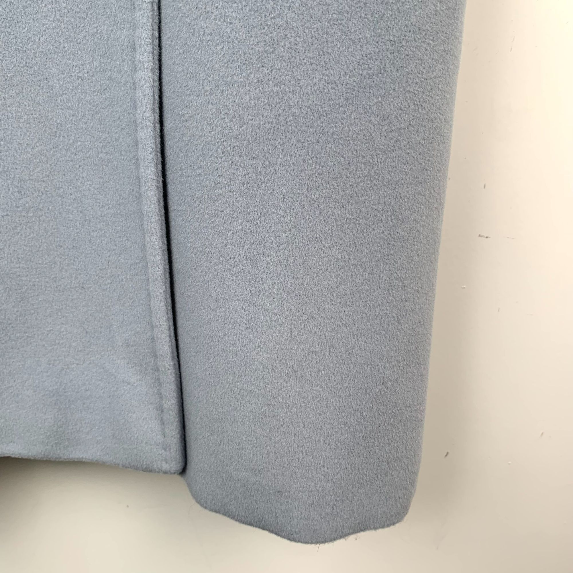 Max Mara MaxMara Womens Double-Breasted Belted Wool Coat With Garment Size XXS / US 00 / IT 34 - 5 Thumbnail