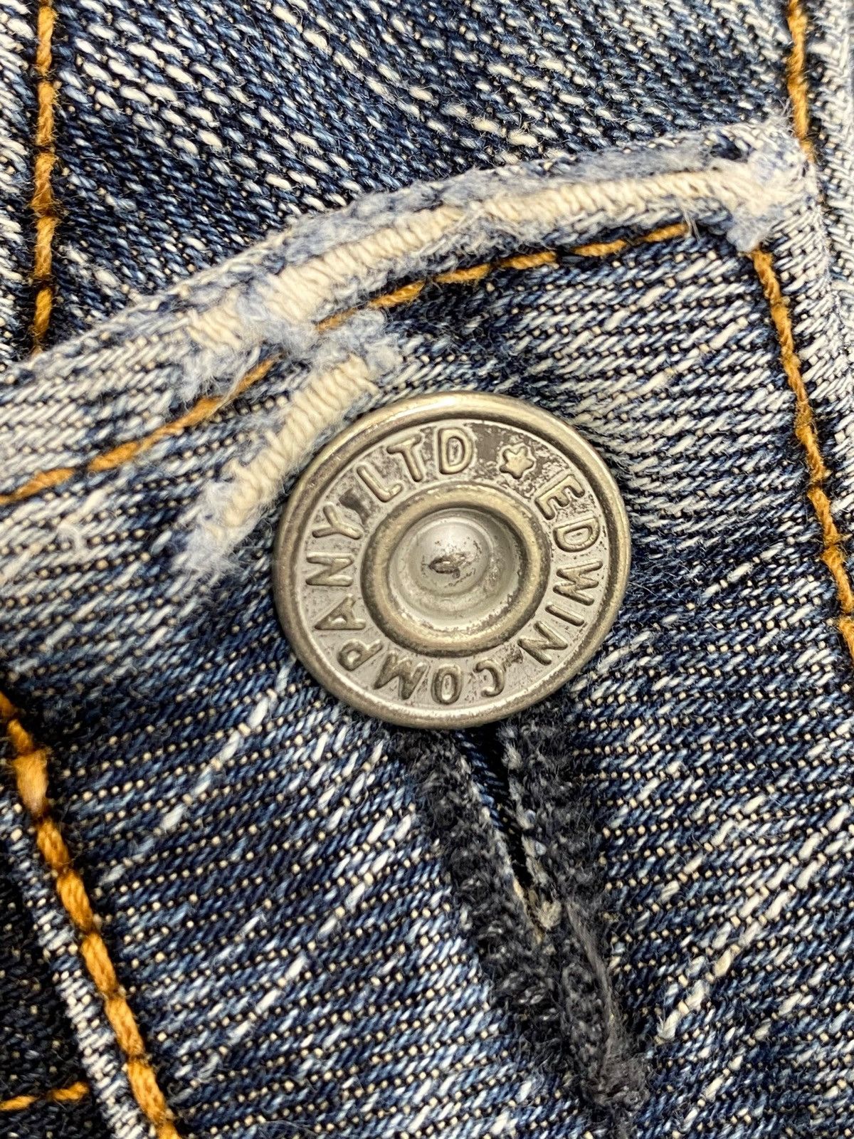 Edwin Edwin Faded Wash Style Flare Jeans Size US 30 / EU 46 - 13 Thumbnail