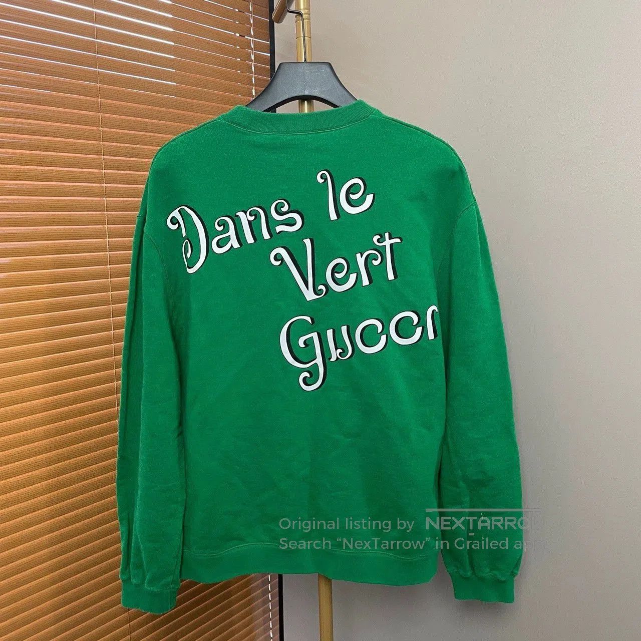 Gucci green gucci sweatshirt with bunny graphic. Size US M / EU 48-50 / 2 - 2 Thumbnail