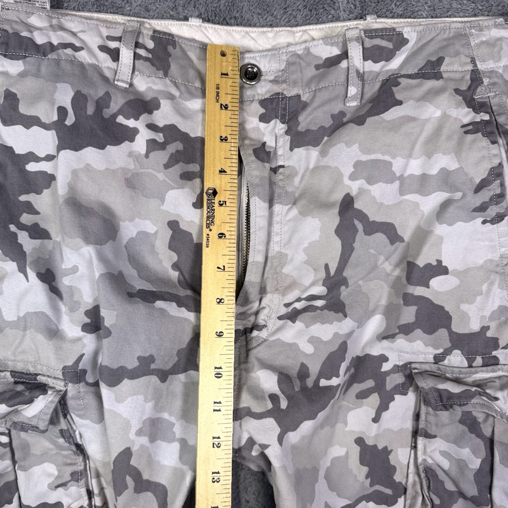 Levi's Levis Cargo Pants Men 38x31 Ace Camo White Tab Combat Military Utility Tactical Cargo Pants 38 Regular Gray Mens Size US 38 / EU 54 - 7 Thumbnail