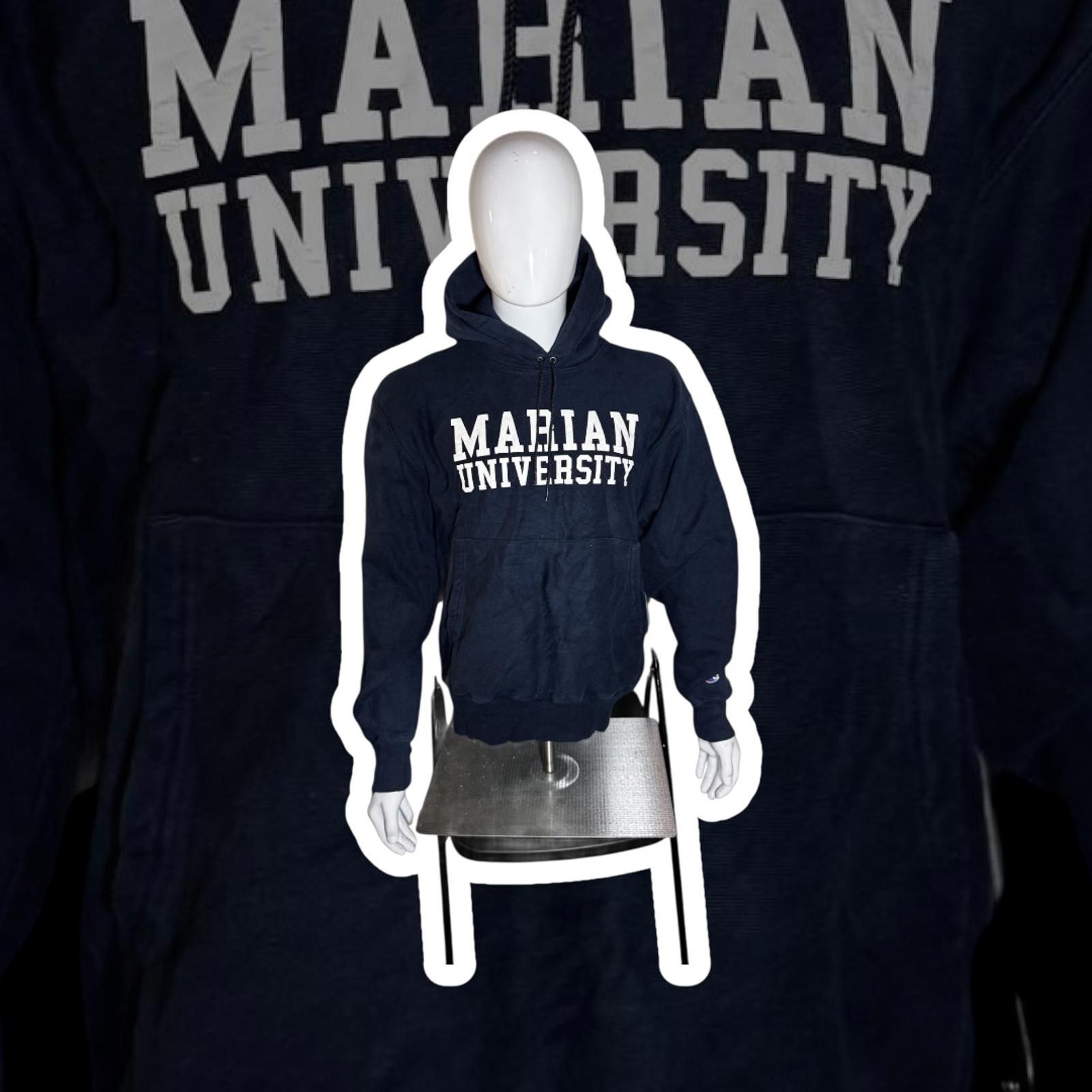 Champion Champion Marian University Hoodie - Navy Blue - Size Medium Size US M / EU 48-50 / 2 - 1 Thumbnail