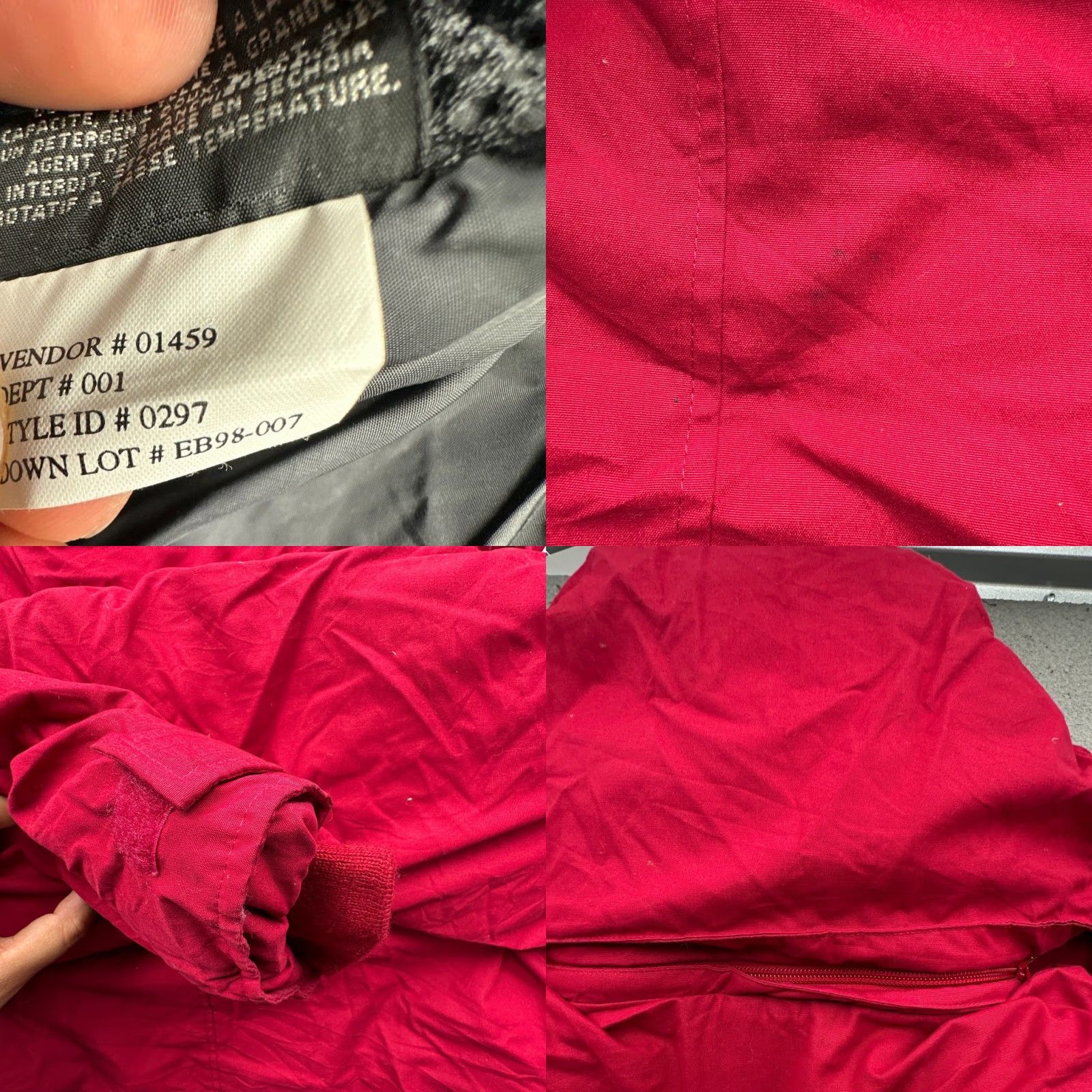 Eddie Bauer Eddie Bauer Jacket Men M Red Hooded Goose Down Puffer Quilted Black Long Parka Size US M / EU 48-50 / 2 - 8 Thumbnail