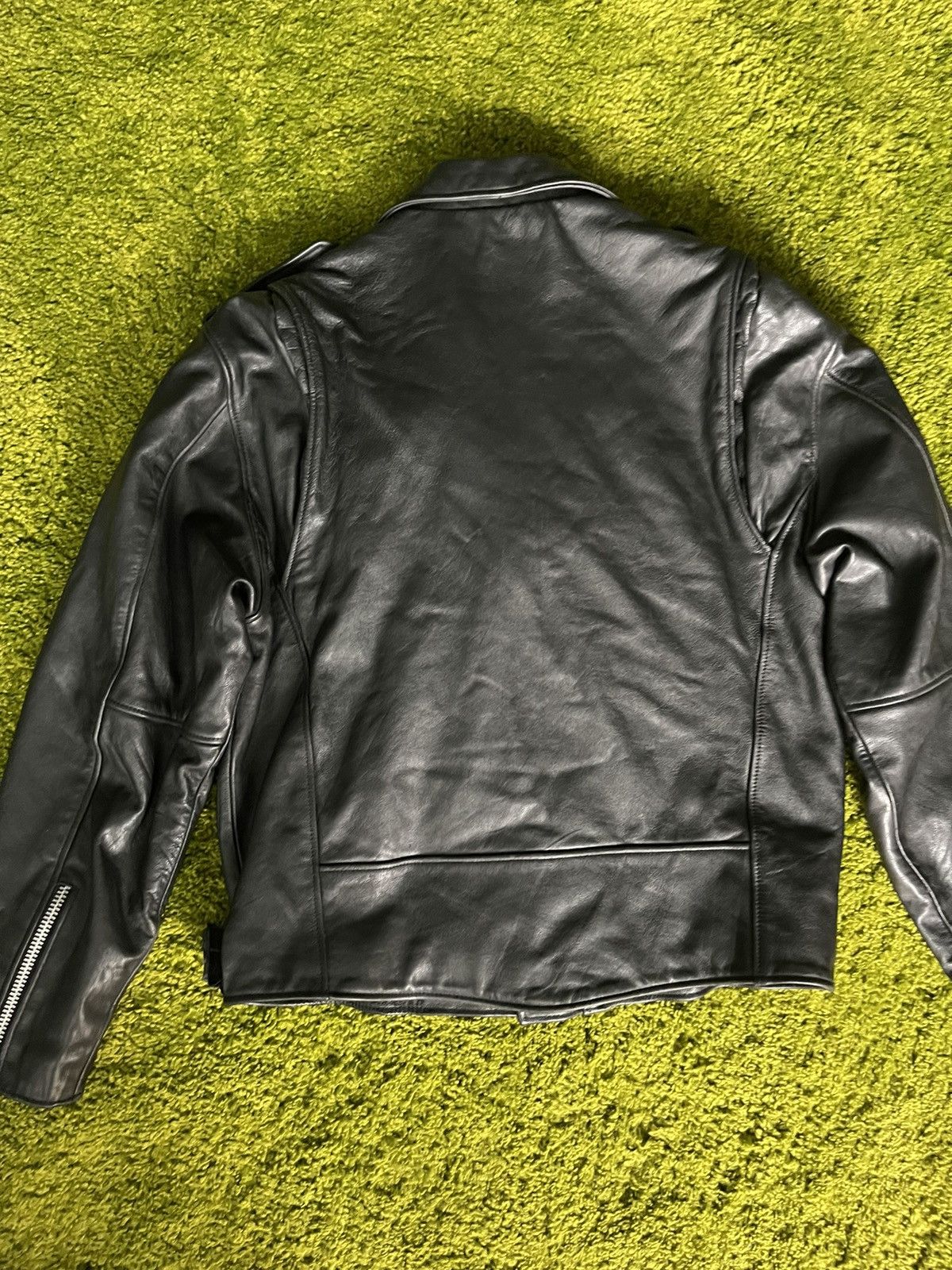 Vintage Ghetto Blaster 90s vintage leather biker jacket Size US M / EU 48-50 / 2 - 11 Thumbnail