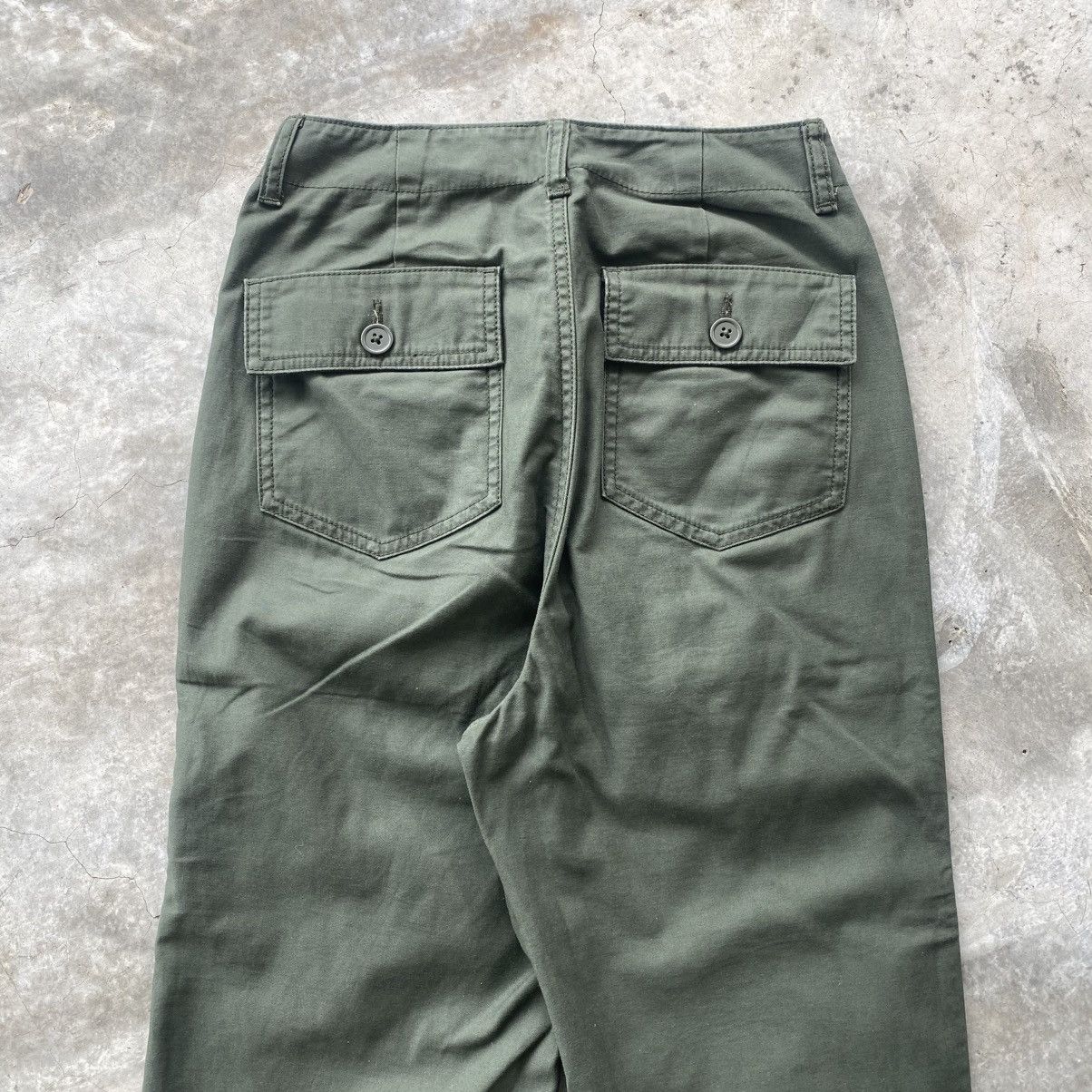 Designer × If Six Was Nine × Le Grande Bleu (L.G.B.) GU Fatigue Baker Pants Size 25" / US 0 / IT 36 - 5 Thumbnail