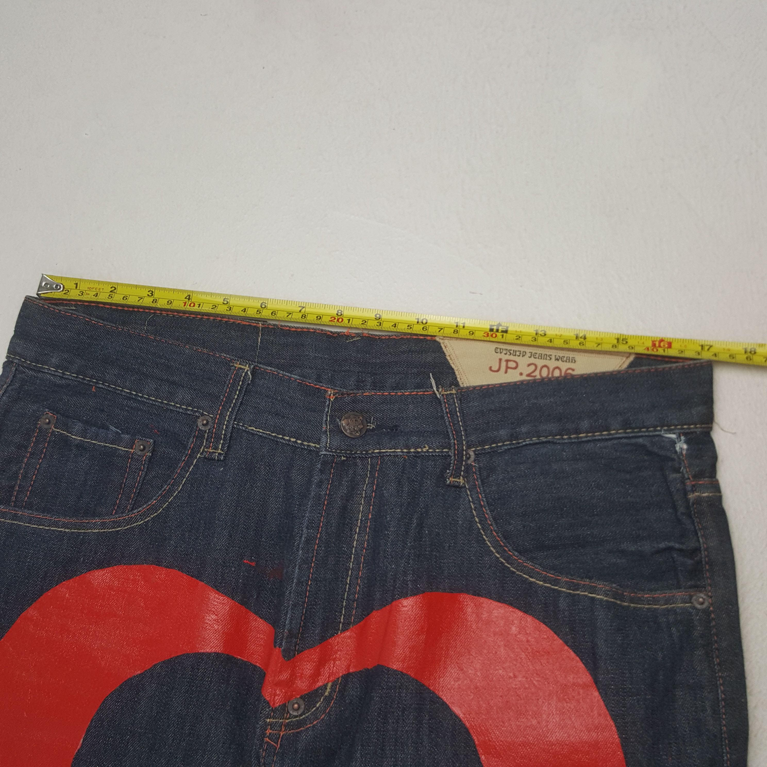 Evisu Vintage Evisu JP 2006 Daicock Custom Denim Jeans RR29 Size US 34 / EU 50 - 9 Thumbnail